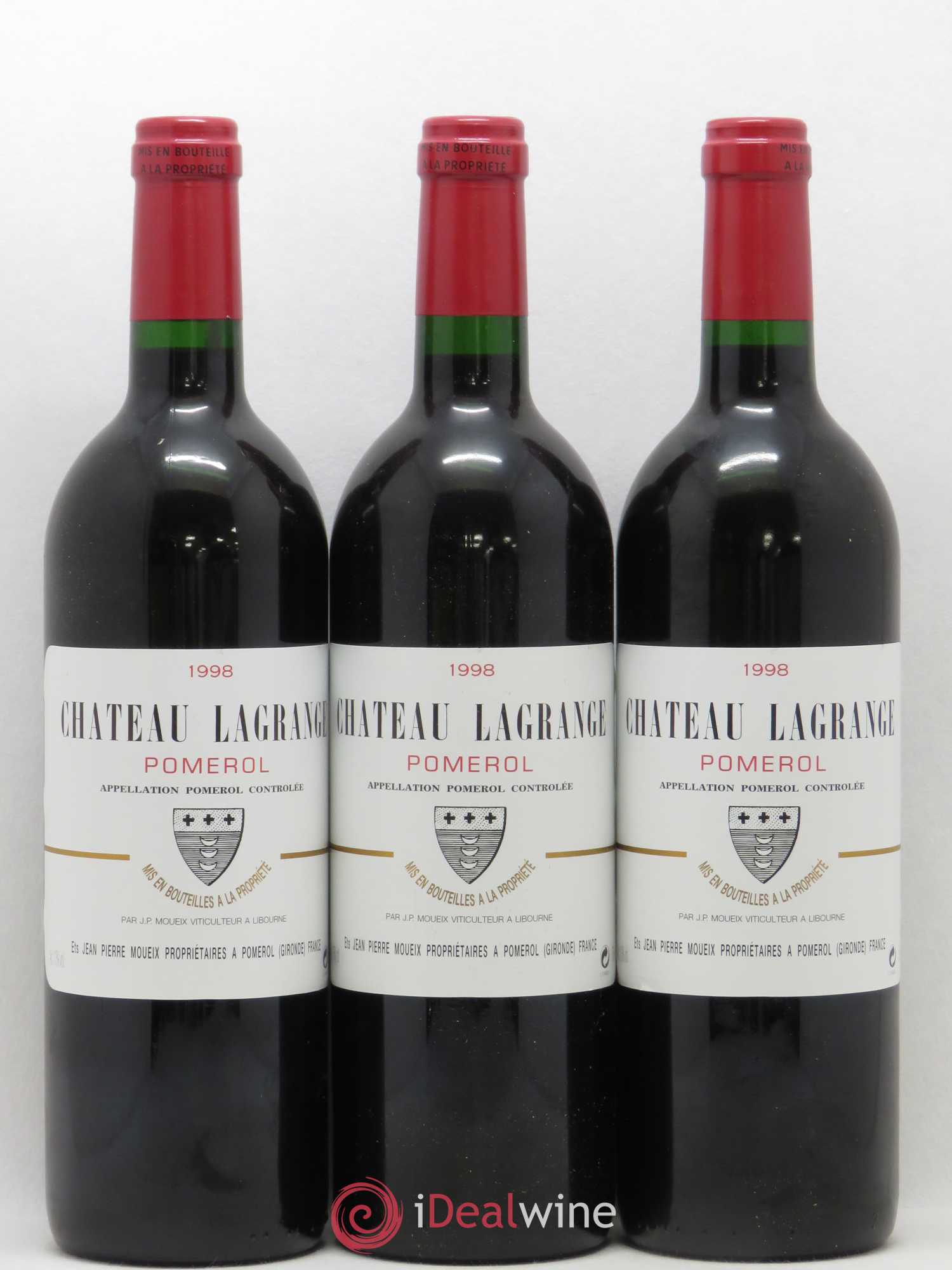 Château Lagrange à Pomerol 1998 - Lot de 12 bouteilles - 1