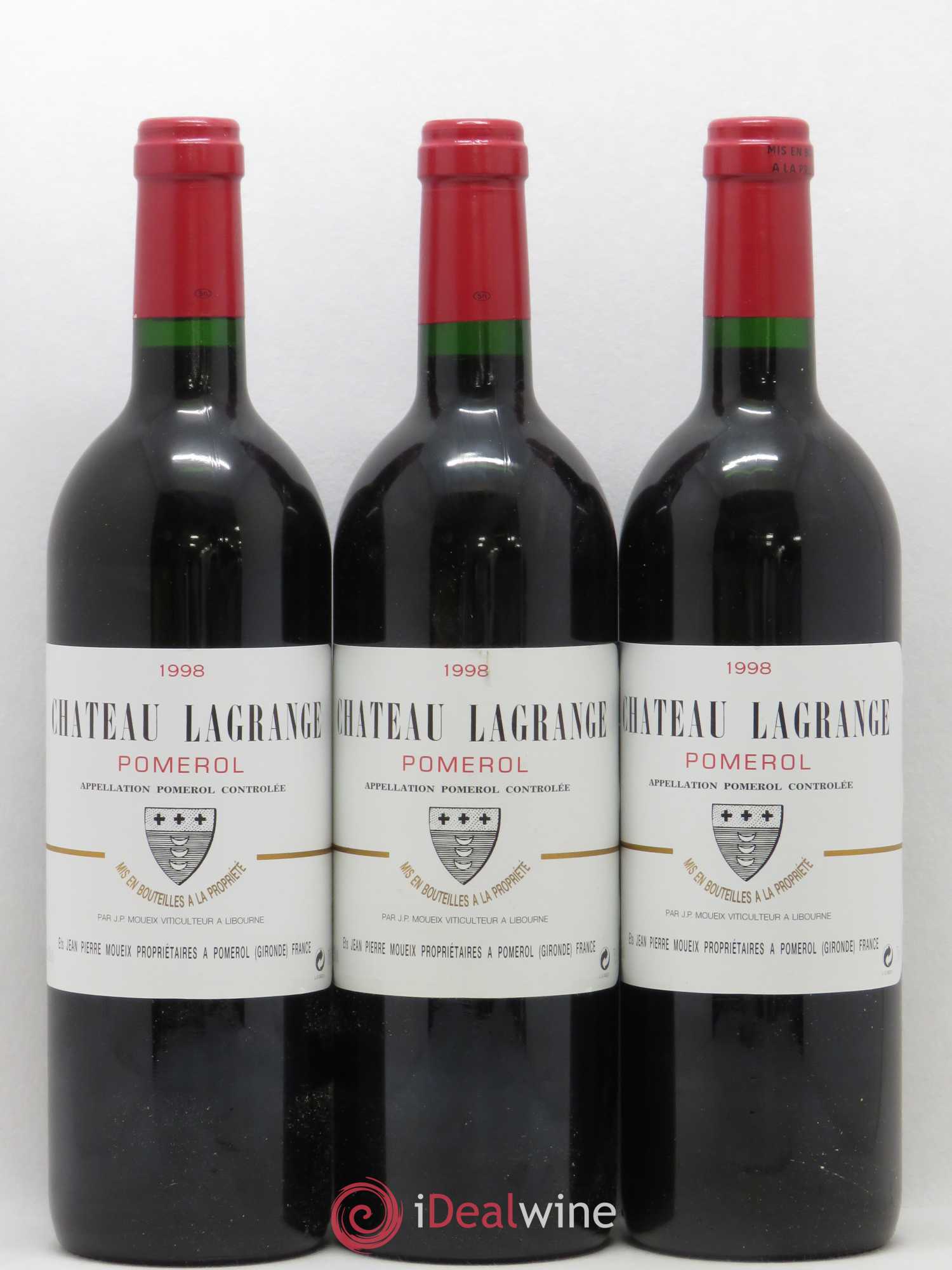 Château Lagrange à Pomerol 1998 - Lot de 12 bouteilles - 4