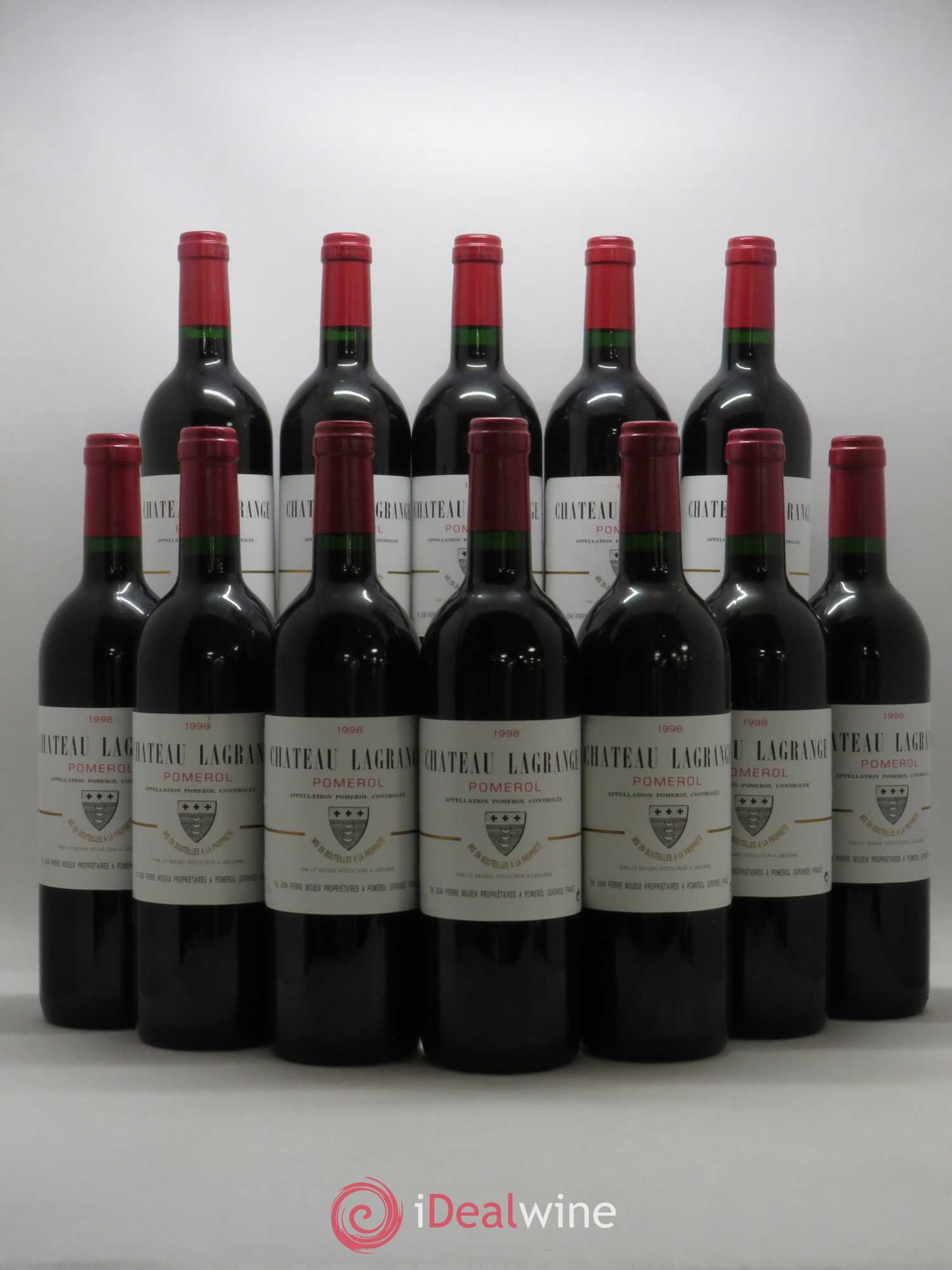 Château Lagrange à Pomerol 1998 - Lot de 12 bouteilles - 0