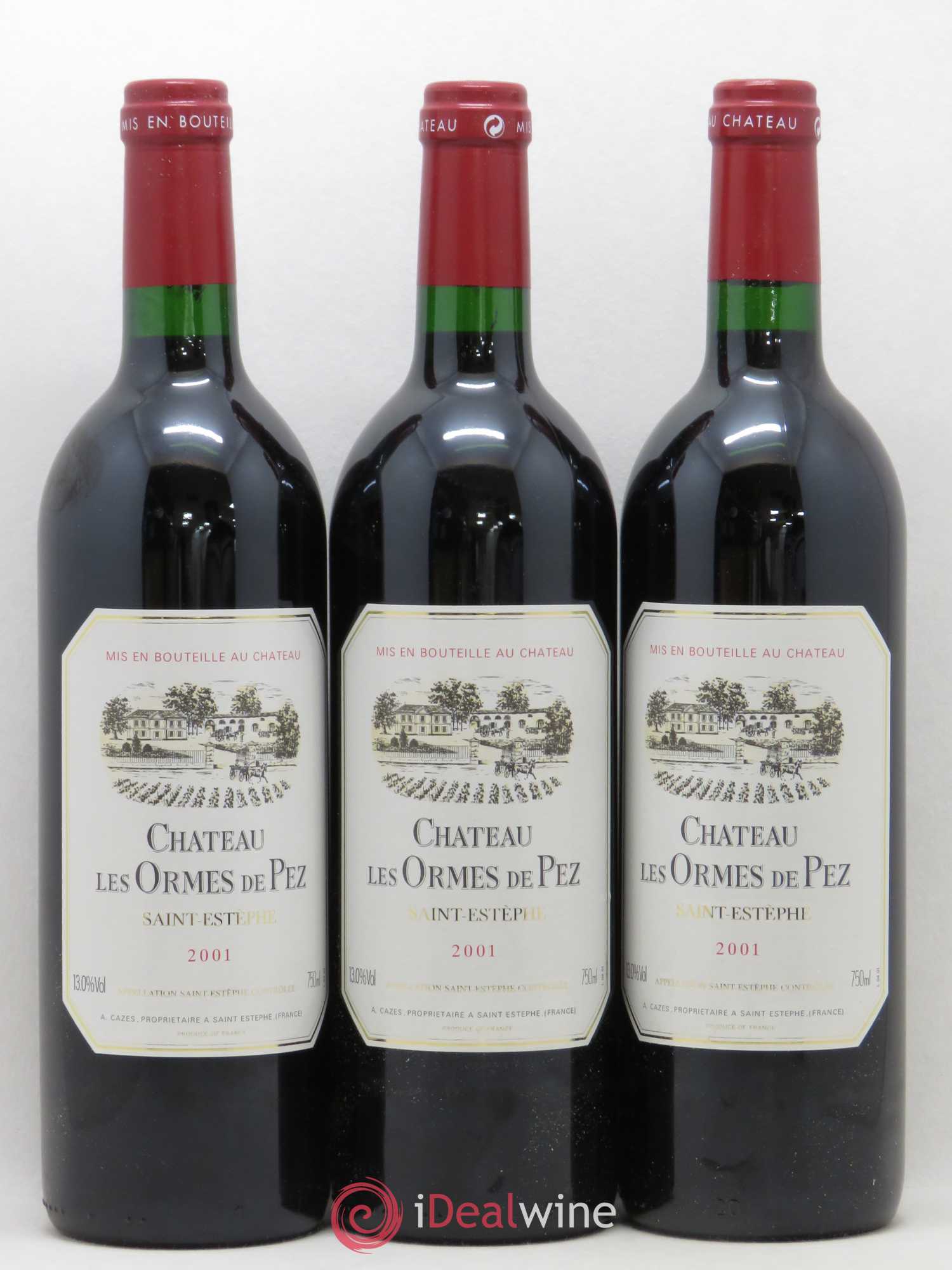 Château les Ormes de Pez 2001 - Lot de 12 bouteilles - 1