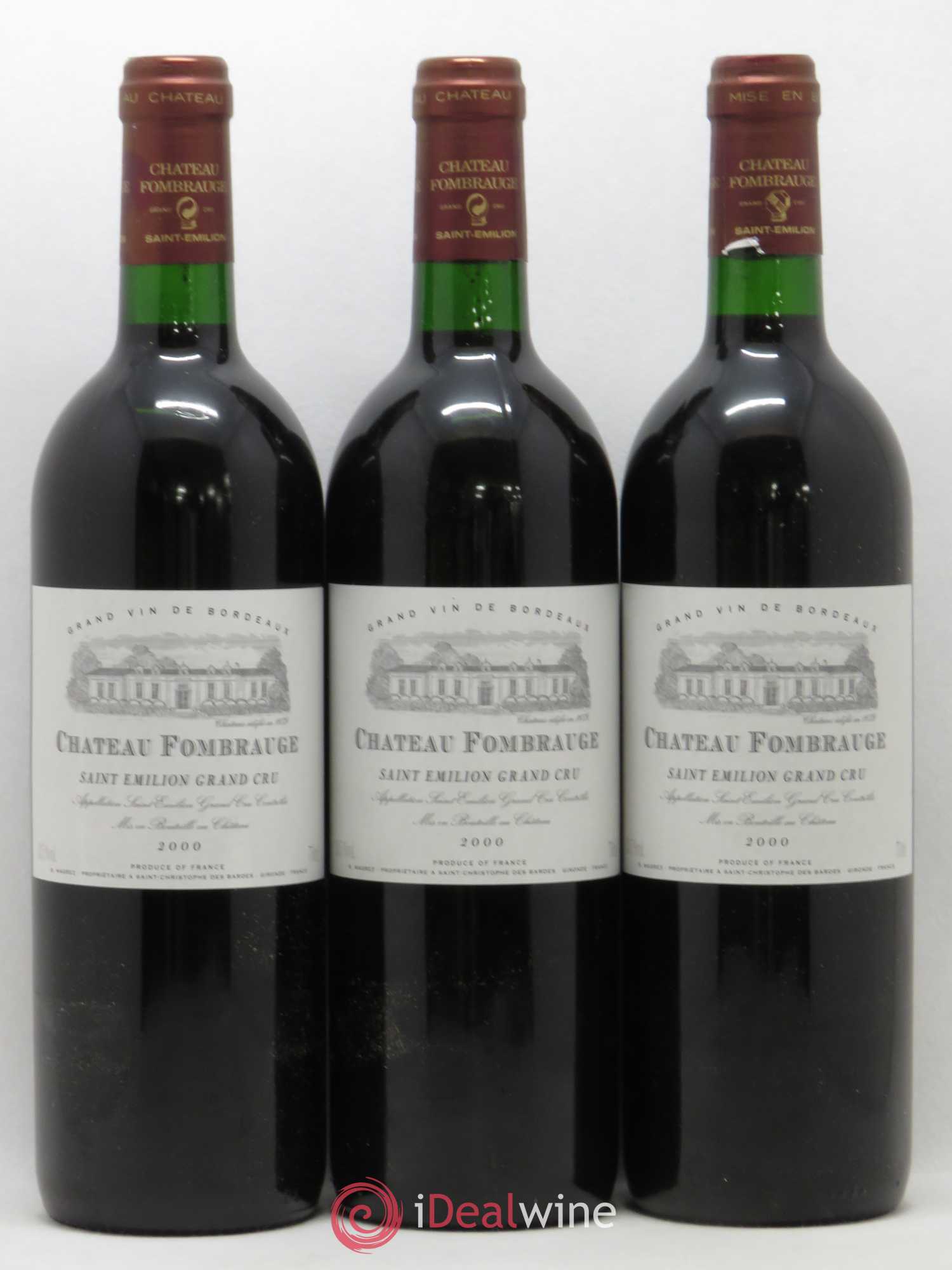 Château Fombrauge Grand Cru Classé 2000 - Lot de 12 bouteilles - 4