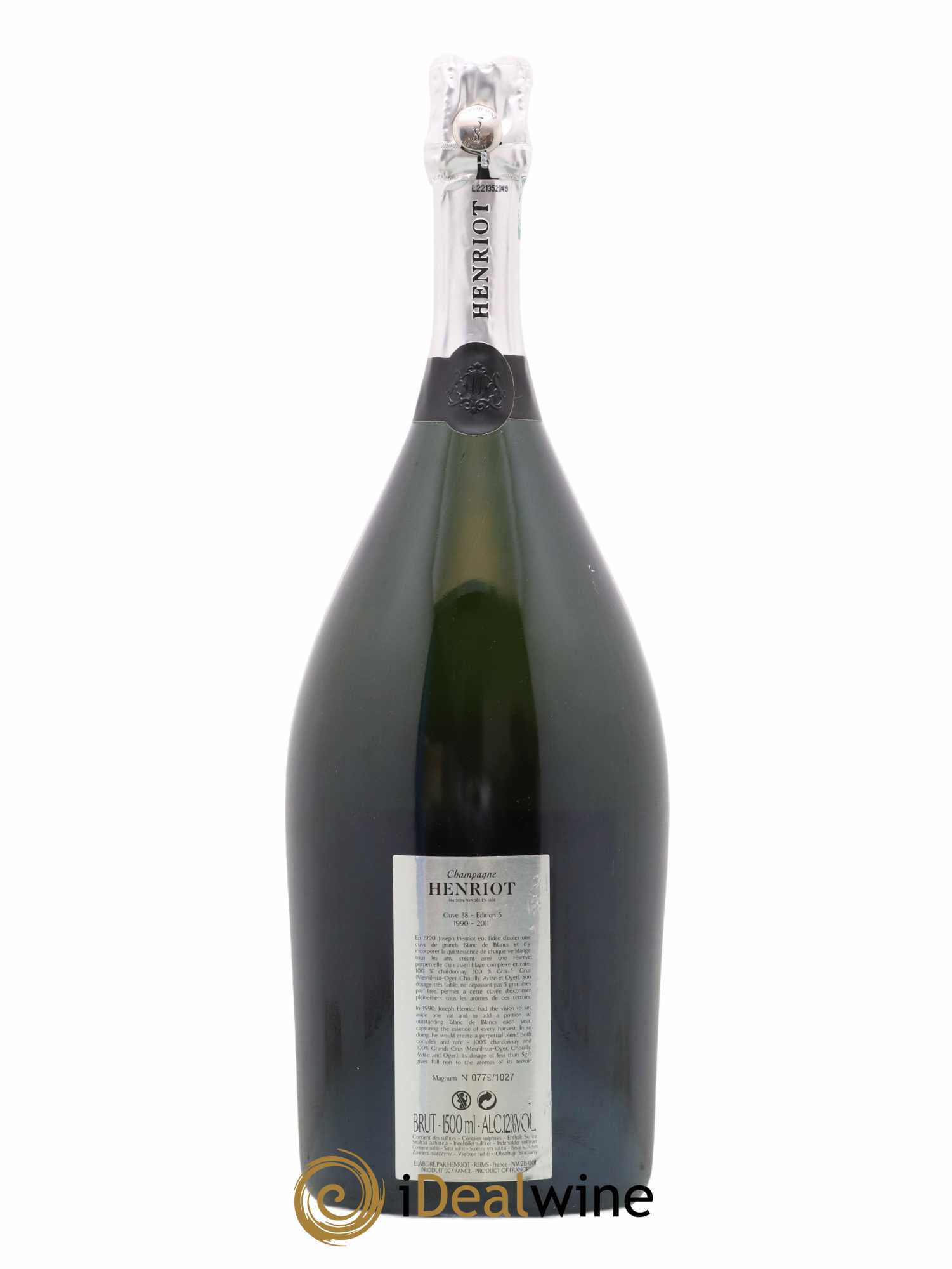 La Réserve Perpétuelle Cuve 38 Henriot - Lot of 1 magnum - 1