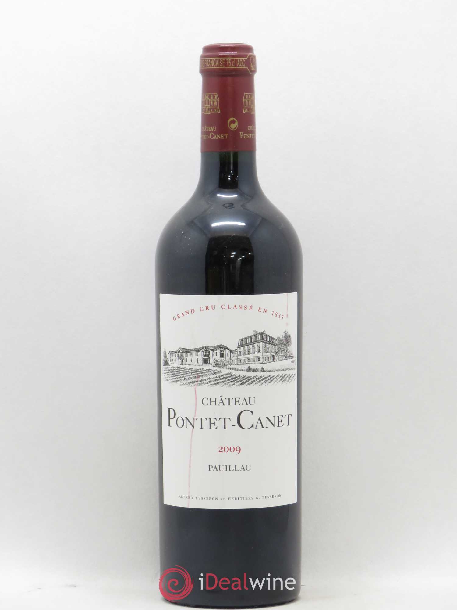 Château Pontet Canet 5ème Grand Cru Classé 2009 - Lot de 1 bouteille - 0