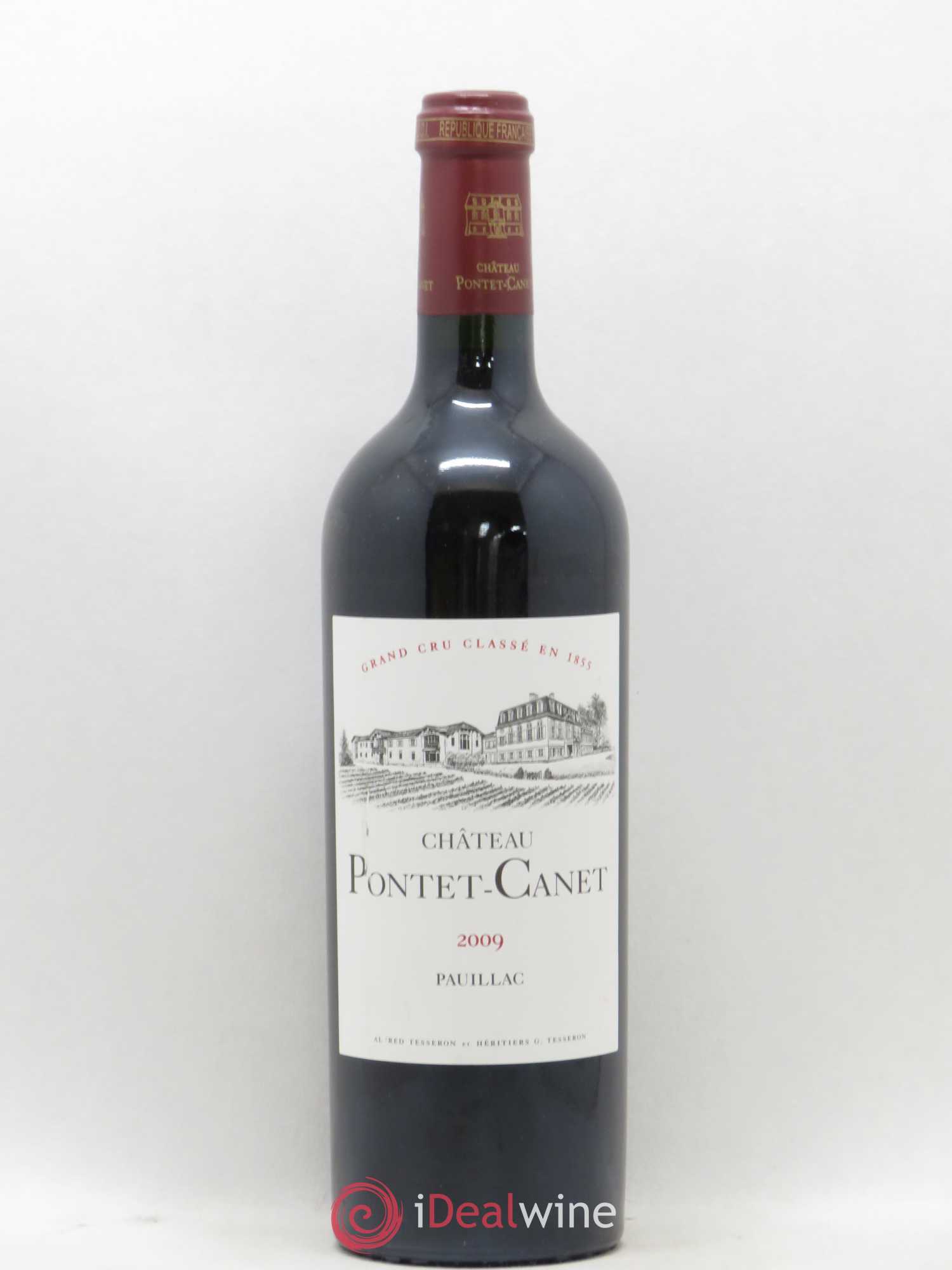 Château Pontet Canet 5ème Grand Cru Classé 2009 - Lot de 1 bouteille - 0