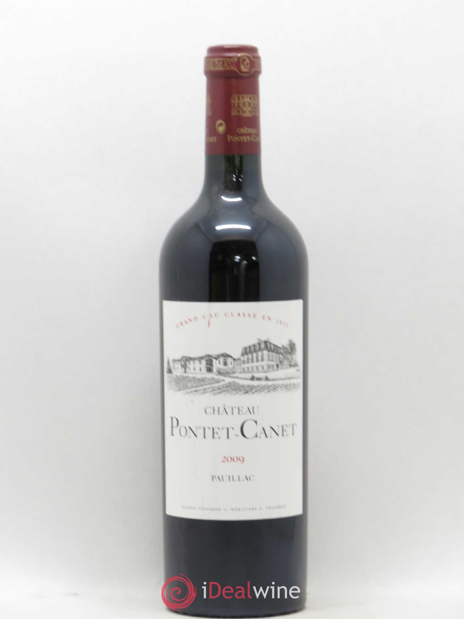Château Pontet Canet 5ème Grand Cru Classé 2009 - Lot de 1 bouteille - 0