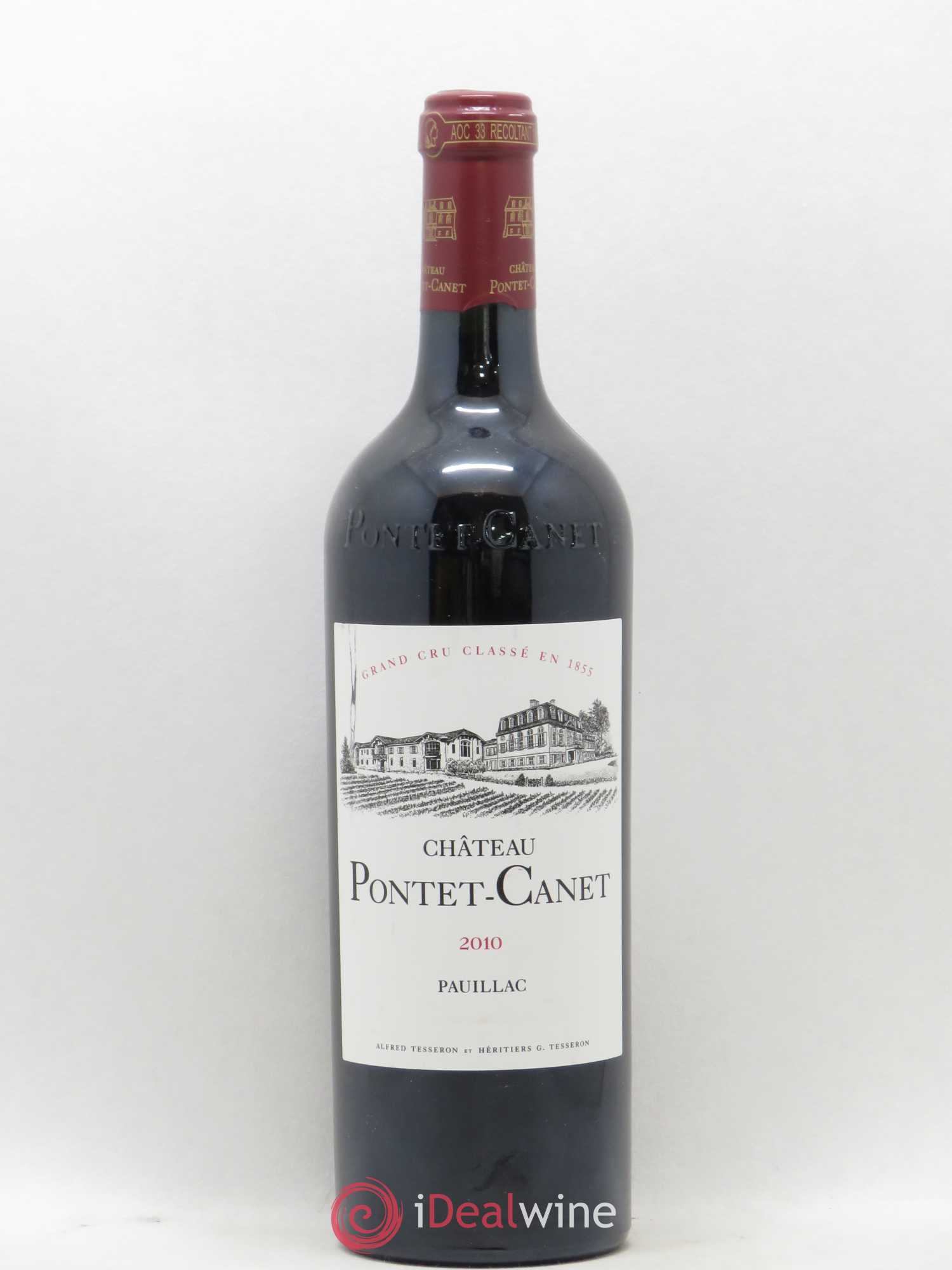 Château Pontet Canet 5ème Grand Cru Classé 2010 - Lot de 1 bouteille - 0