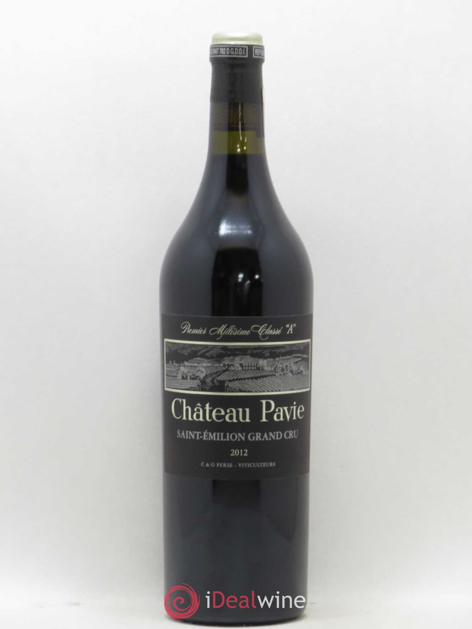 Château Pavie 1er Grand Cru Classé A 2012 - Lot de 1 bouteille - 0