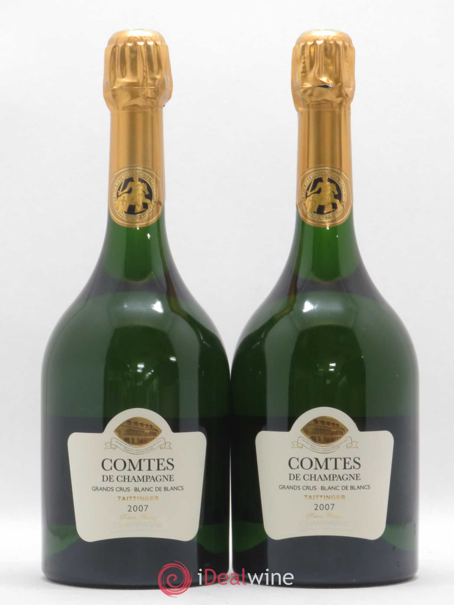 Comtes de Champagne Taittinger 2007 - Lot de 2 bouteilles - 0