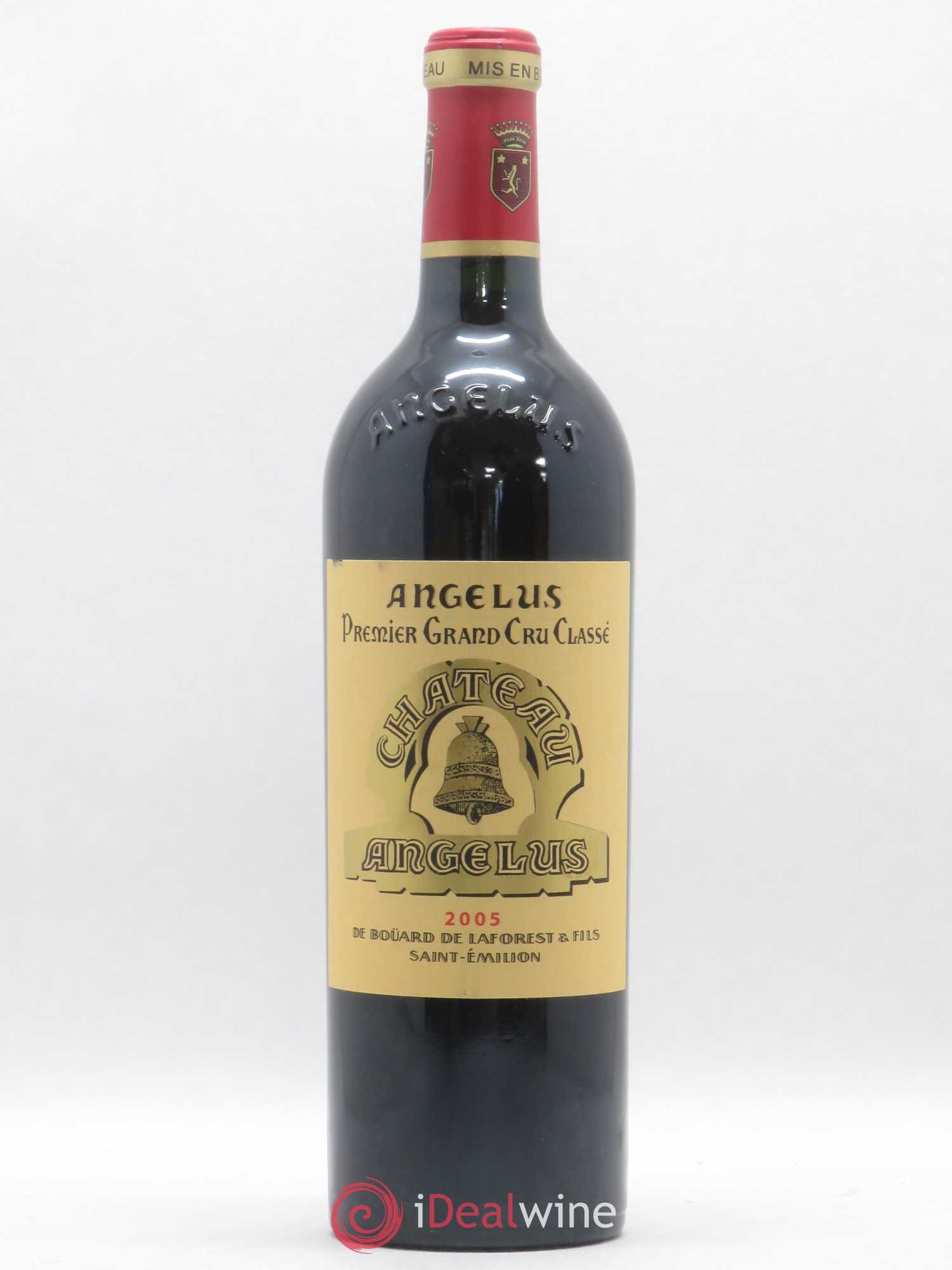 Château Angélus 1er Grand Cru Classé A 2005 - Lot de 1 bouteille - 0