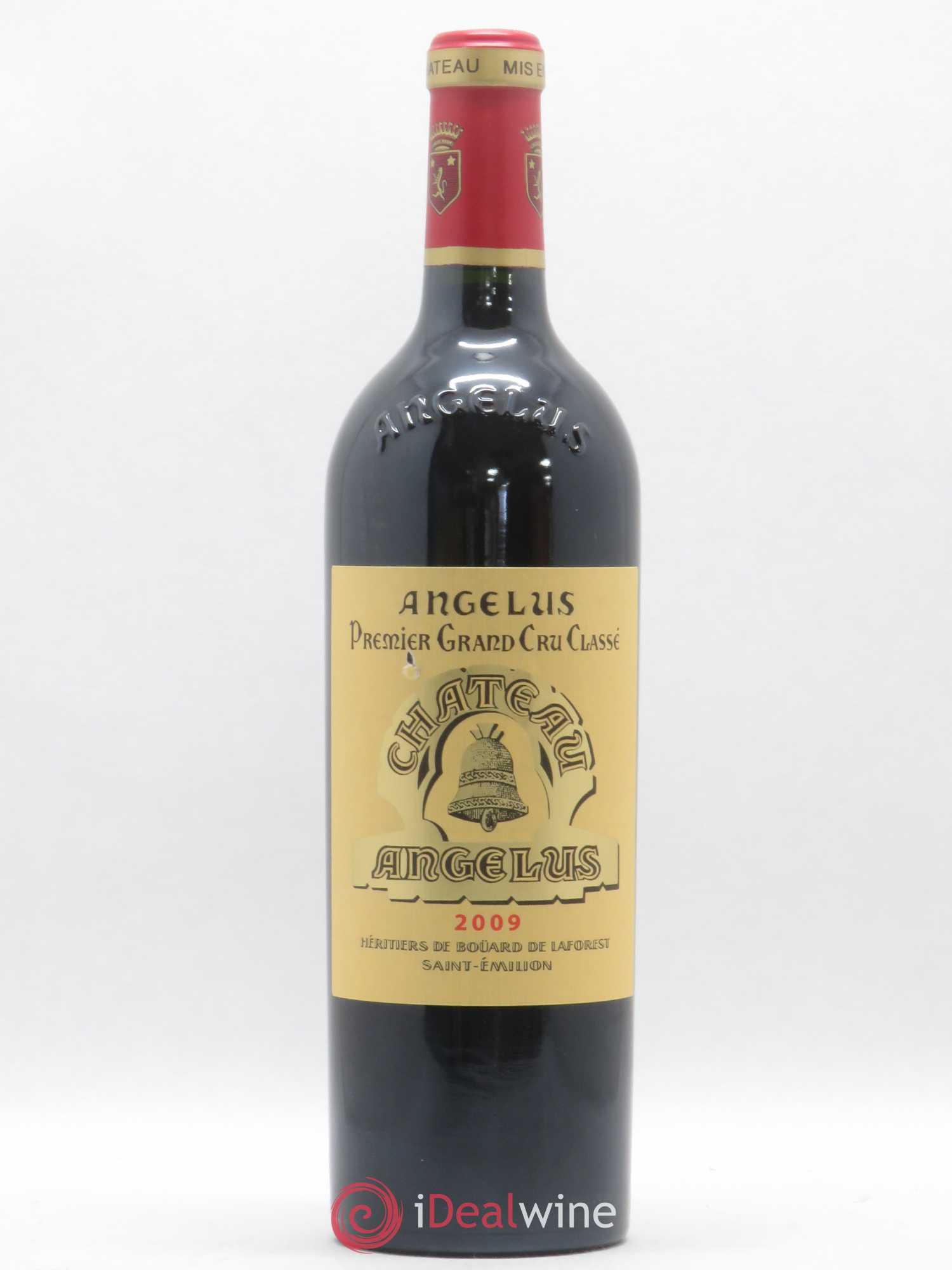 Château Angélus 1er Grand Cru Classé A 2009 - Lot de 1 bouteille - 0