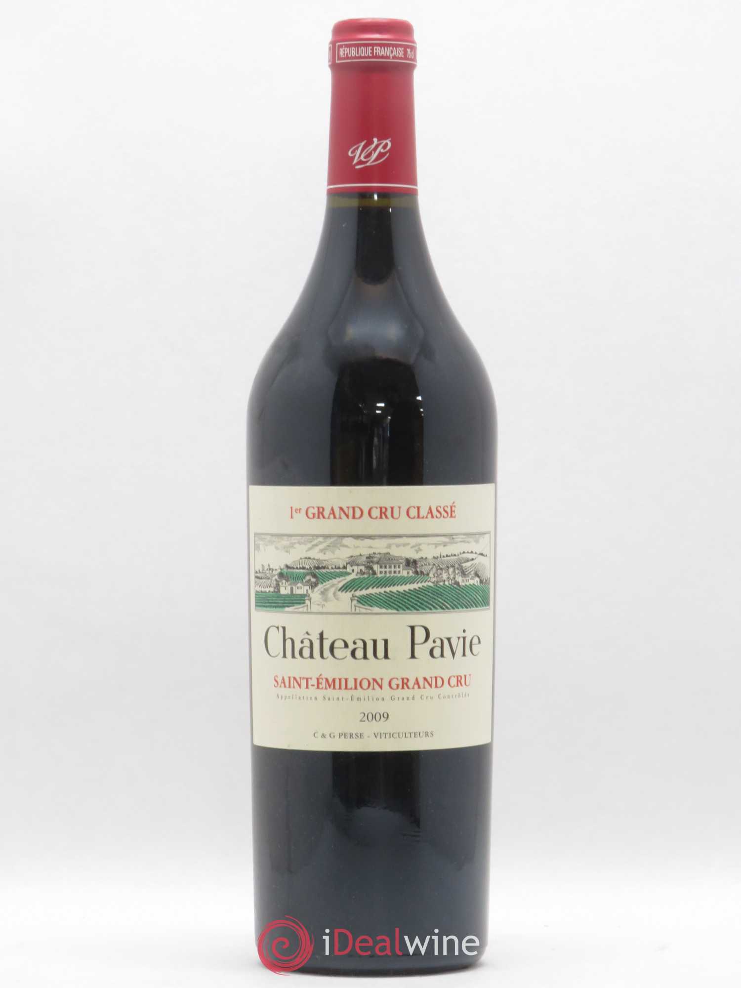 Château Pavie 1er Grand Cru Classé A 2009 - Lot de 1 bouteille - 0