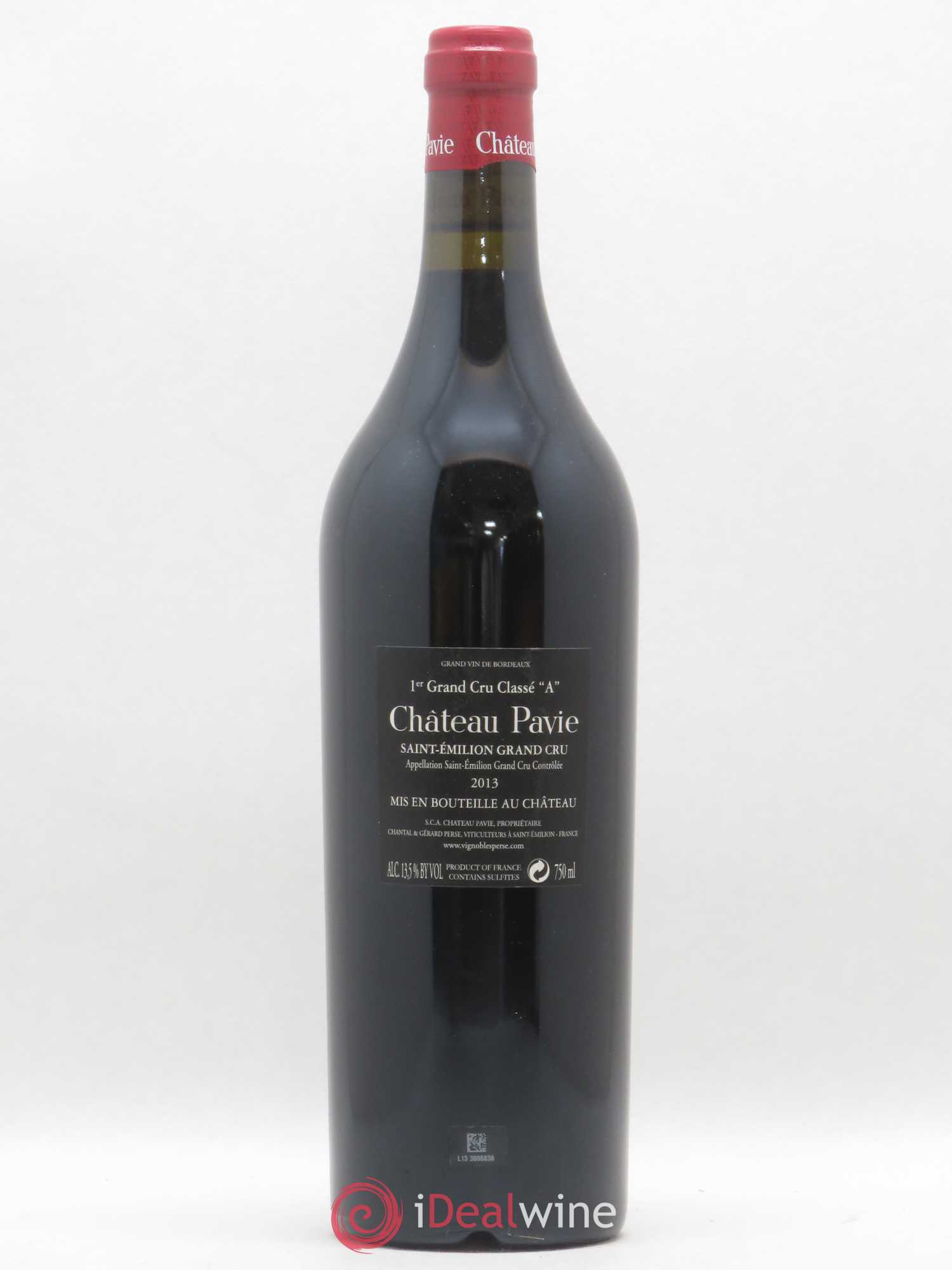 Château Pavie 1er Grand Cru Classé A 2013 - Lot de 1 bouteille - 1
