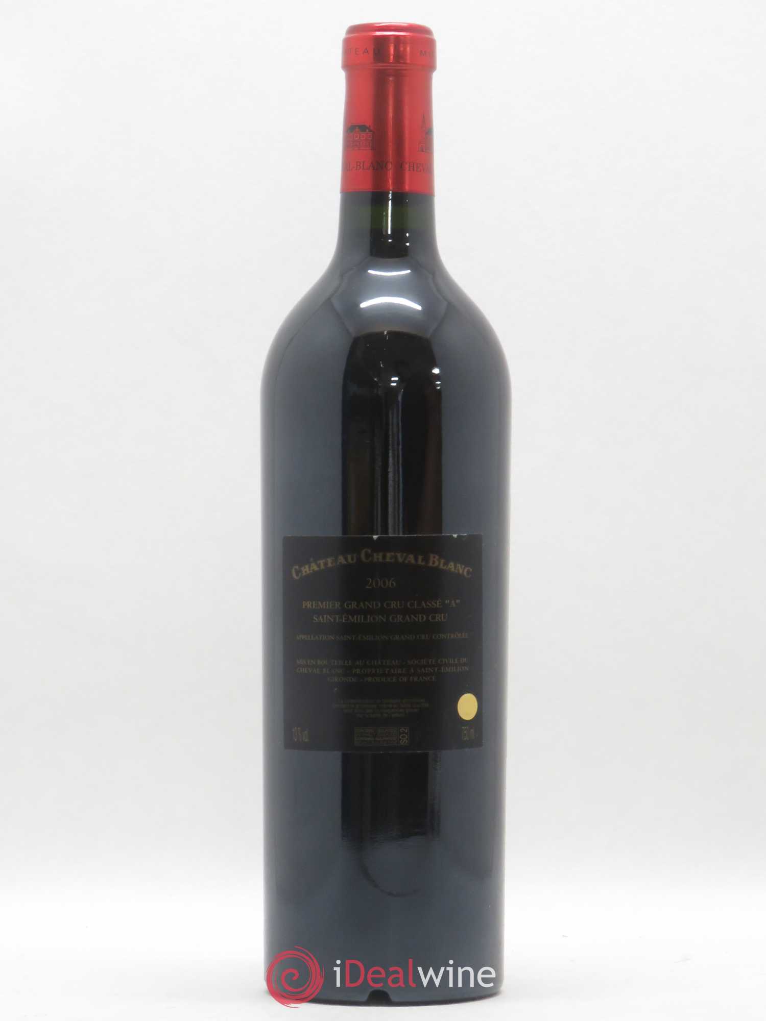 Château Cheval Blanc 1er Grand Cru Classé A 2006 - Lot de 1 bouteille - 1