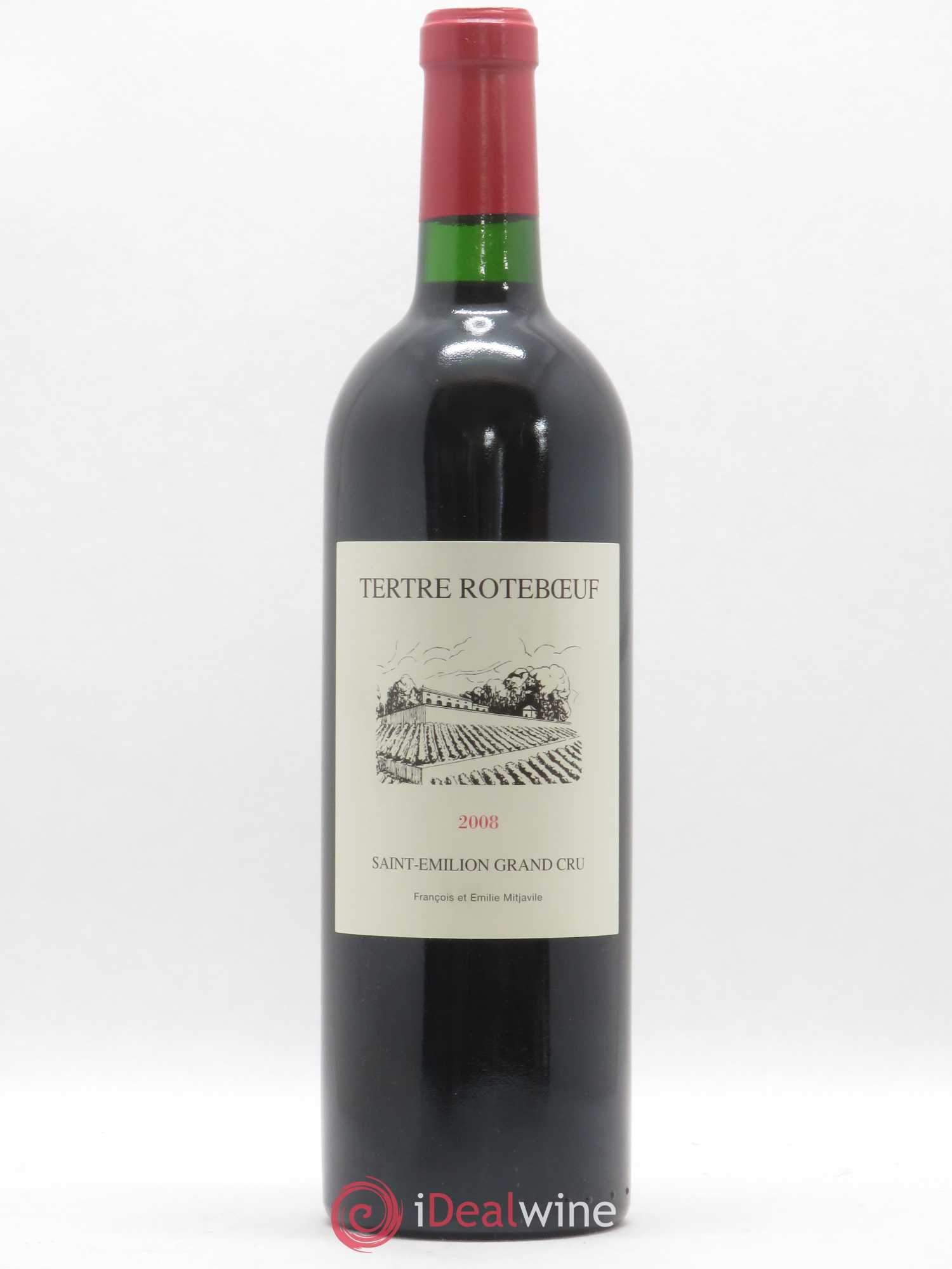 Château Tertre Roteboeuf 2008 - Lot de 1 bouteille - 0