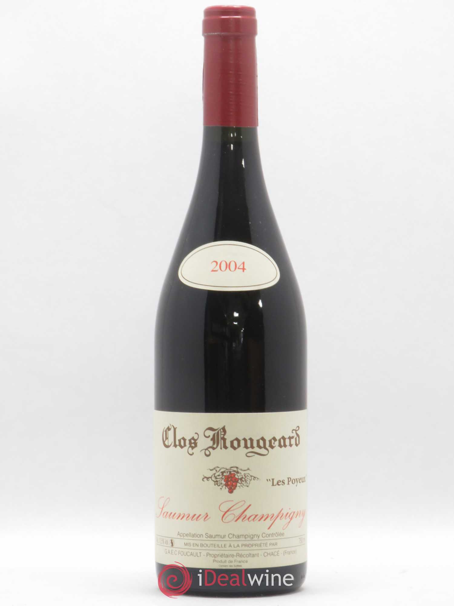 Saumur-Champigny Les Poyeux Clos Rougeard 2004 - Lot de 1 bouteille - 0