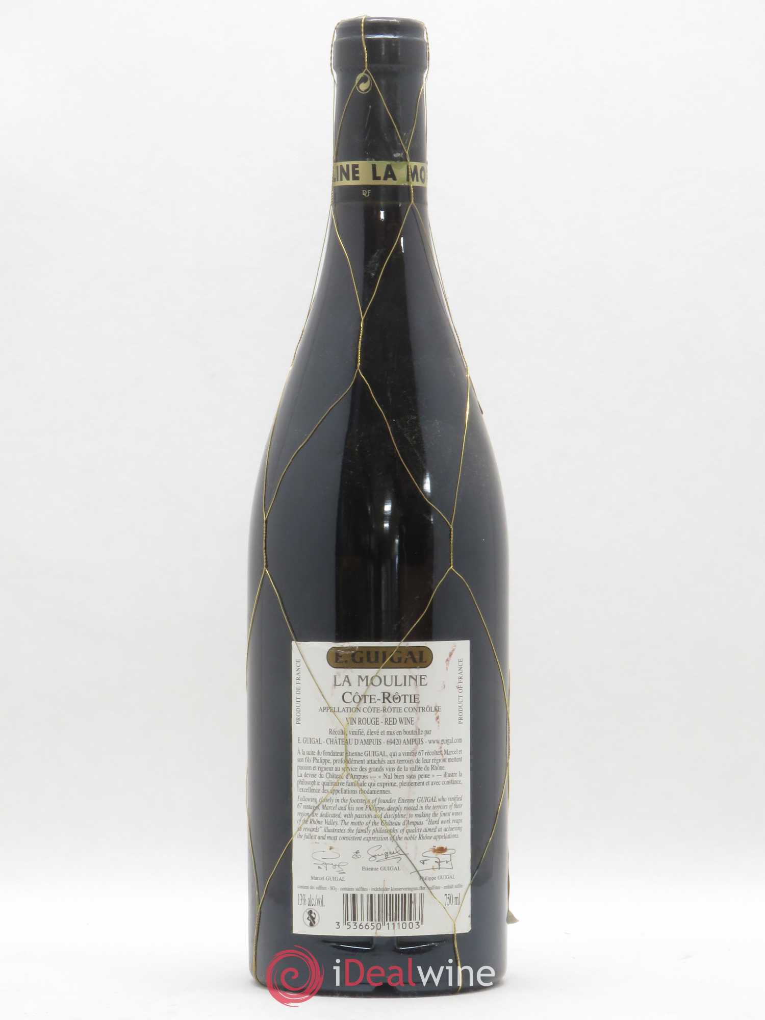 Côte-Rôtie La Mouline Guigal 2004 - Lot de 1 bouteille - 1