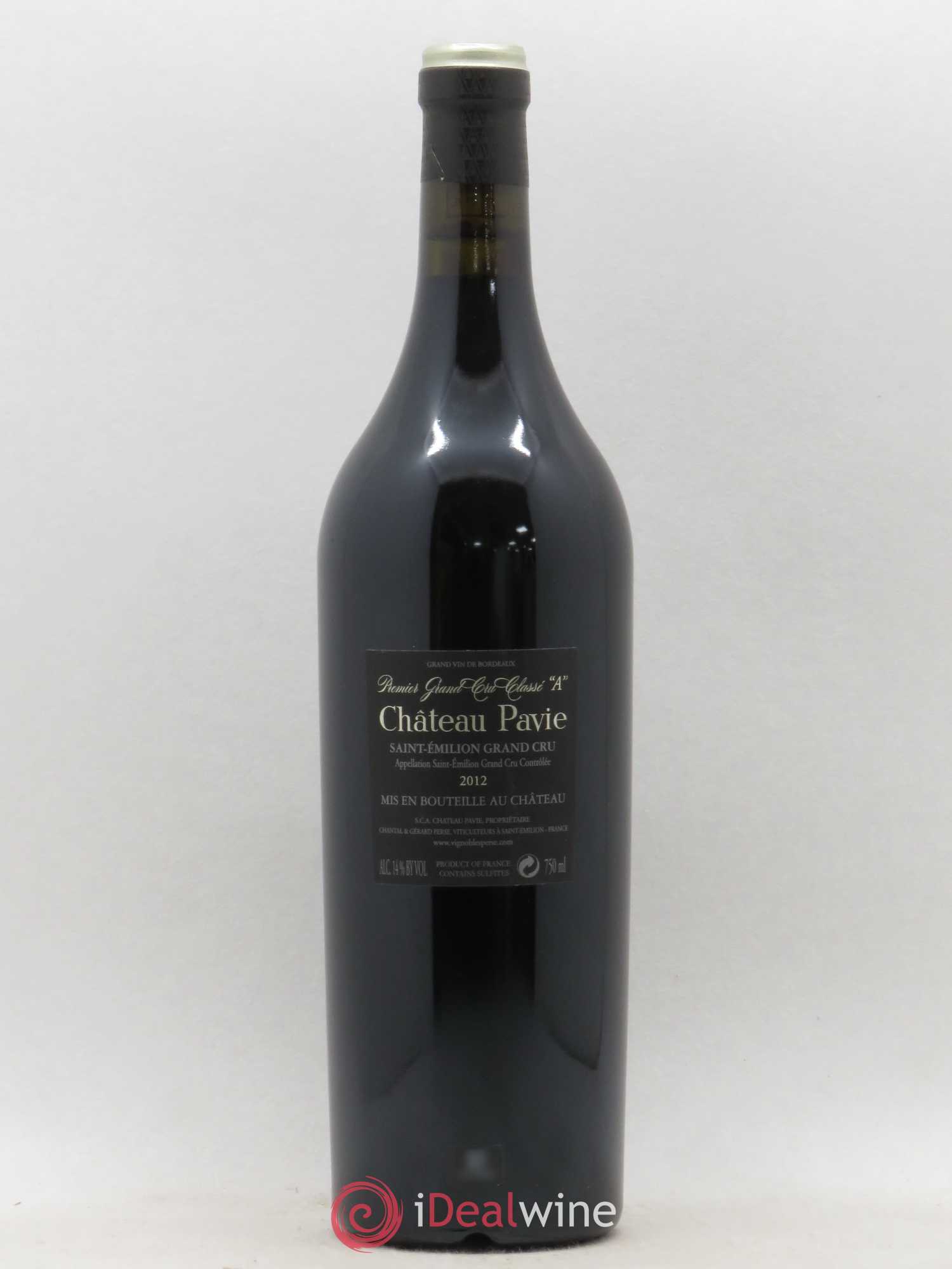 Château Pavie 1er Grand Cru Classé A 2012 - Lot de 1 bouteille - 1