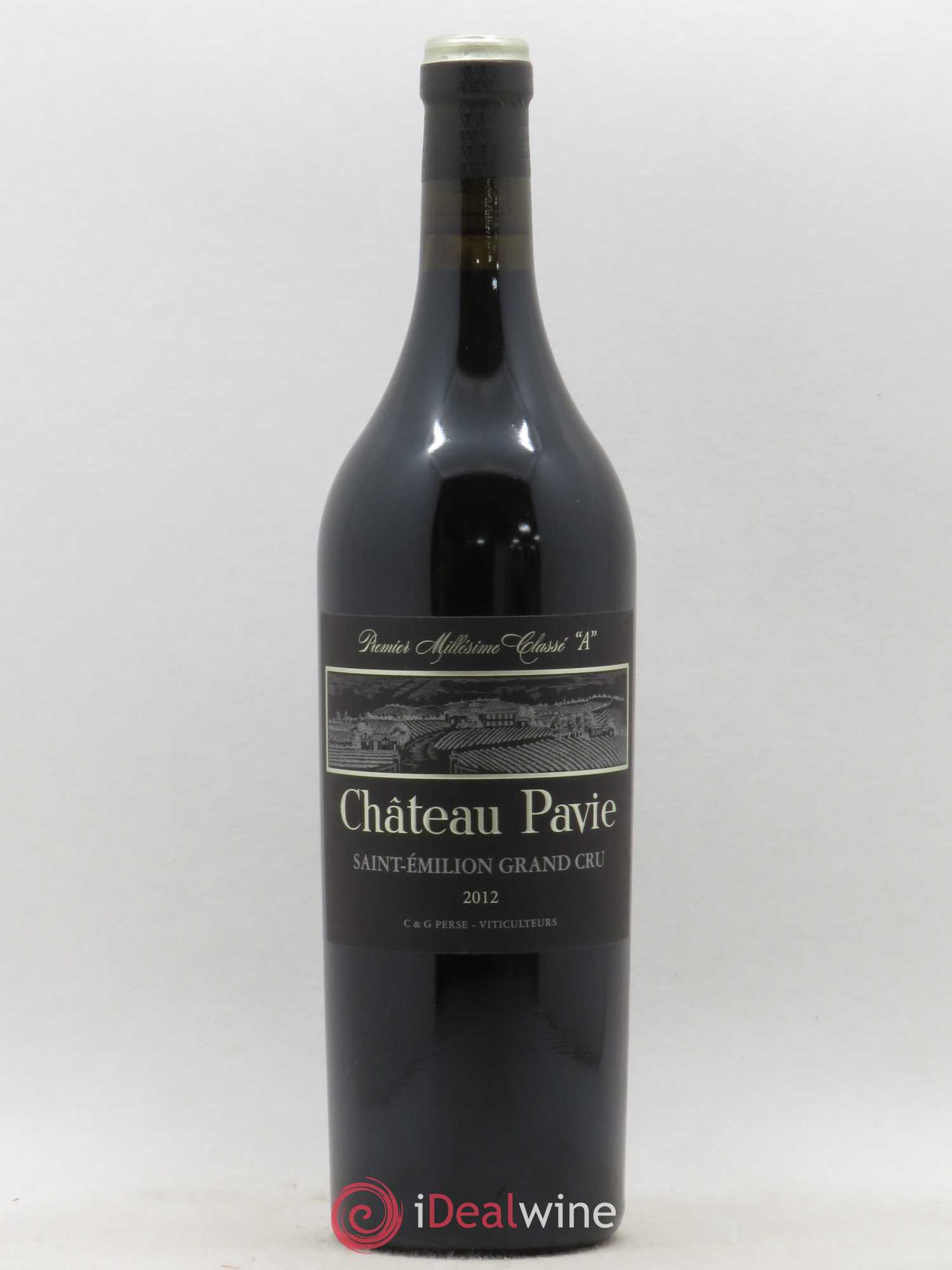 Château Pavie 1er Grand Cru Classé A 2012 - Lot de 1 bouteille - 0