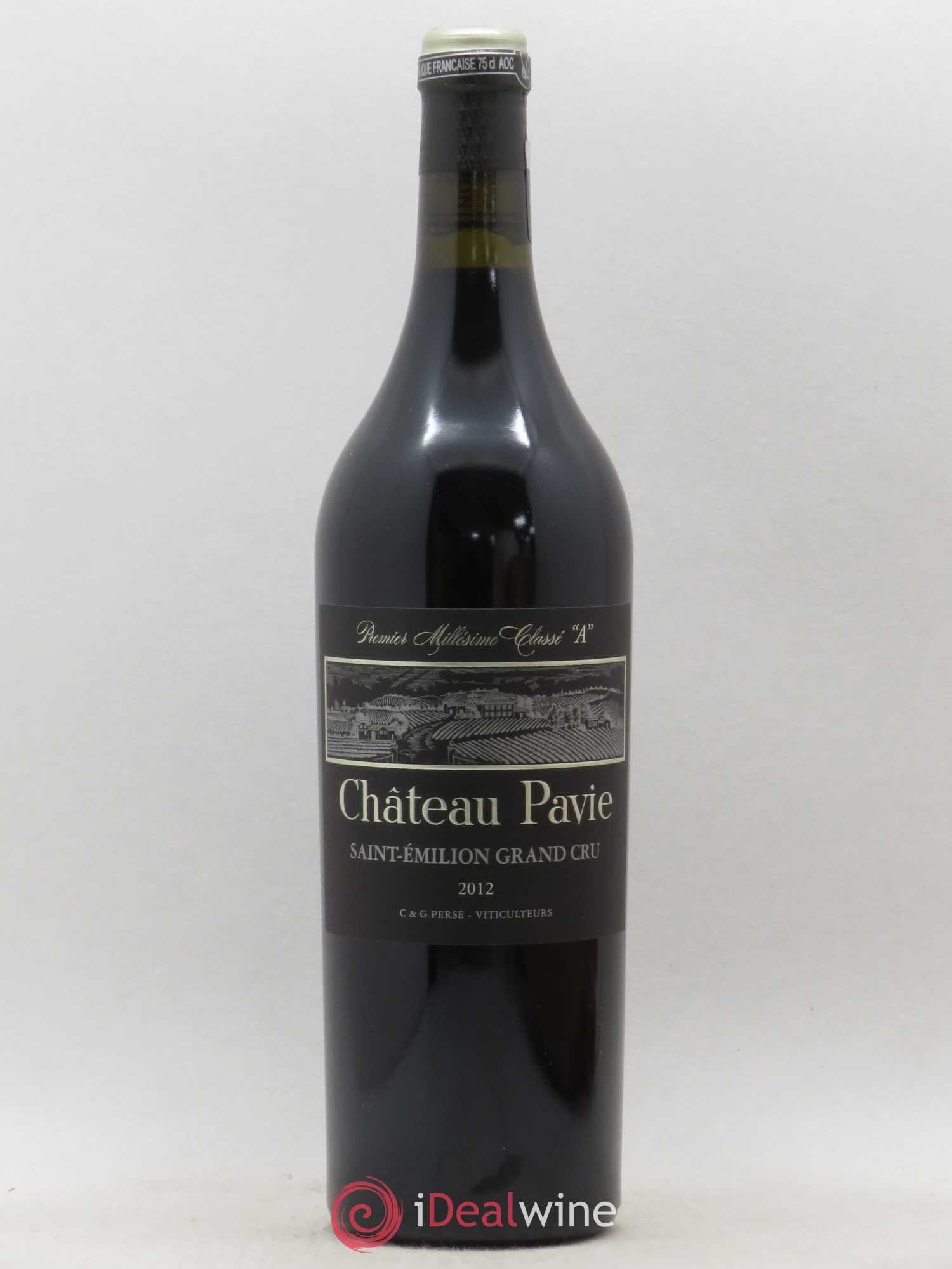 Château Pavie 1er Grand Cru Classé A 2012 - Lot de 1 bouteille - 0
