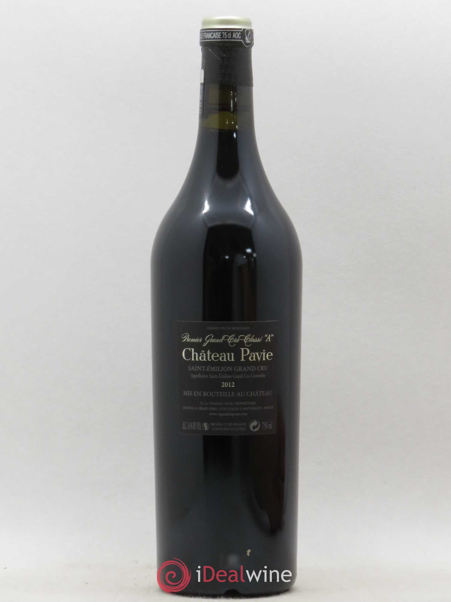 Château Pavie 1er Grand Cru Classé A 2012 - Lot de 1 bouteille - 1
