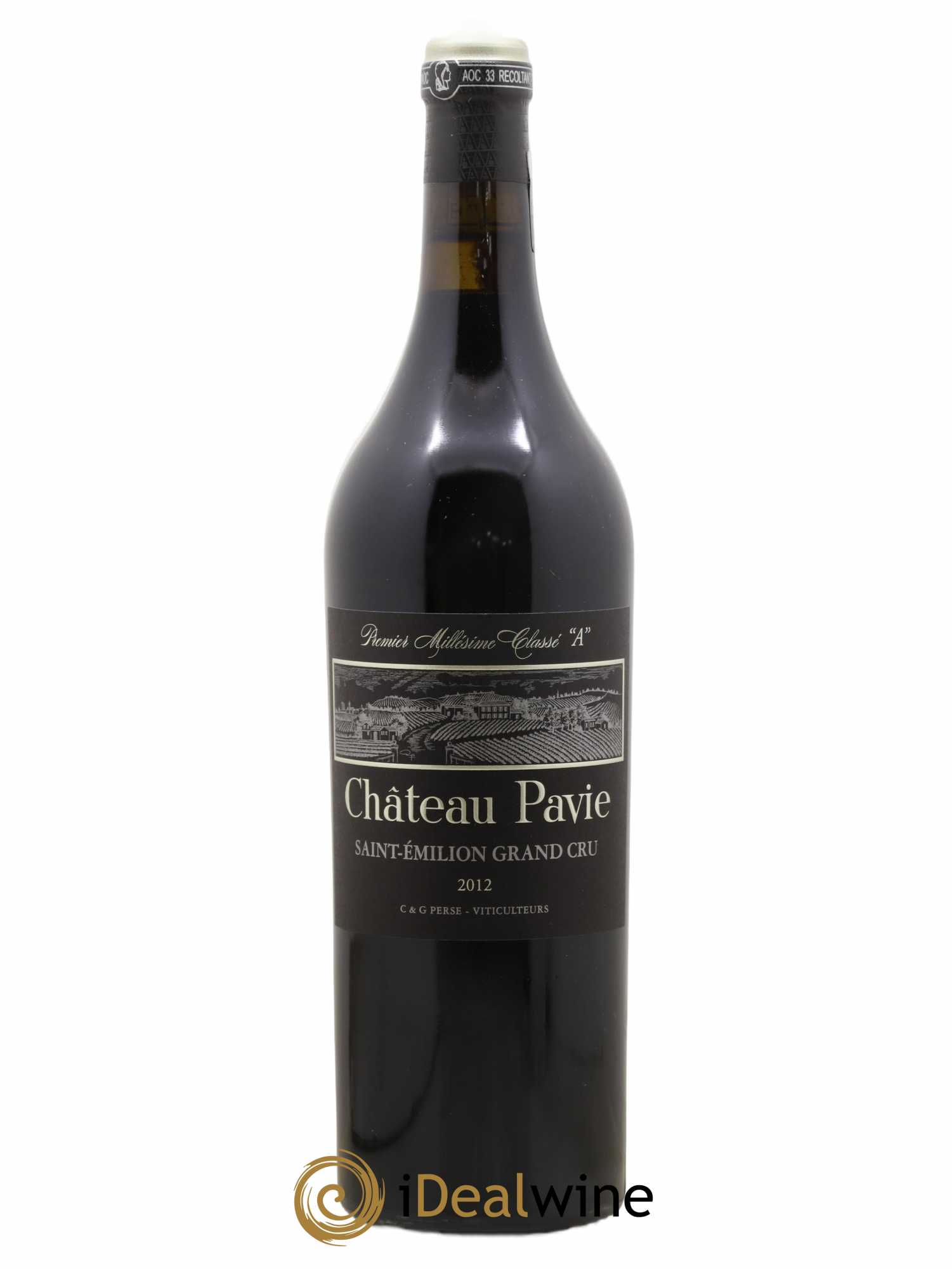 Château Pavie 1er Grand Cru Classé A 2012 - Lot de 1 bouteille - 0