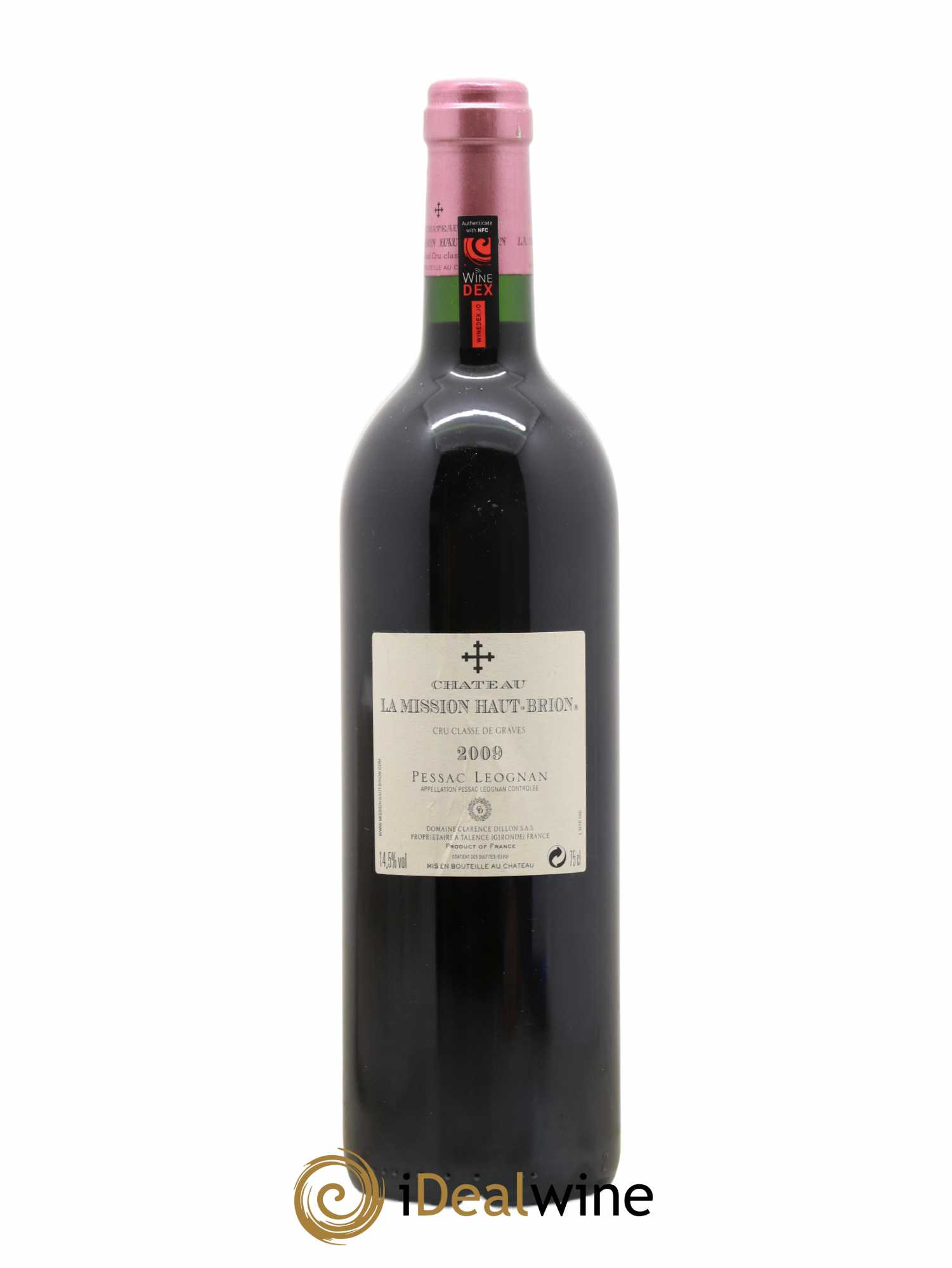 Château la Mission Haut-Brion Cru Classé de Graves 2009 - Lot de 1 bouteille - 1