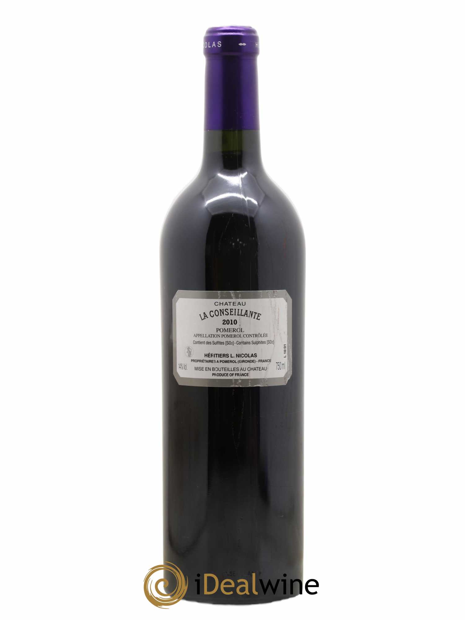 Château la Conseillante 2010 - Lot of 1 bottle - 1
