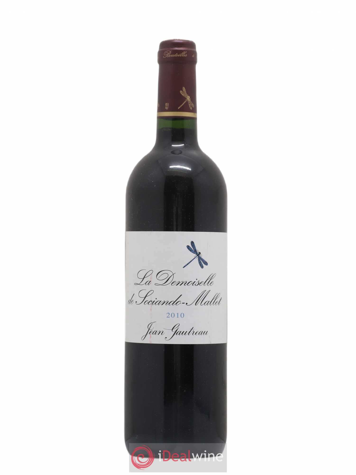 Demoiselle de Sociando Mallet Second Vin 2010 - Lot de 1 bouteille - 0