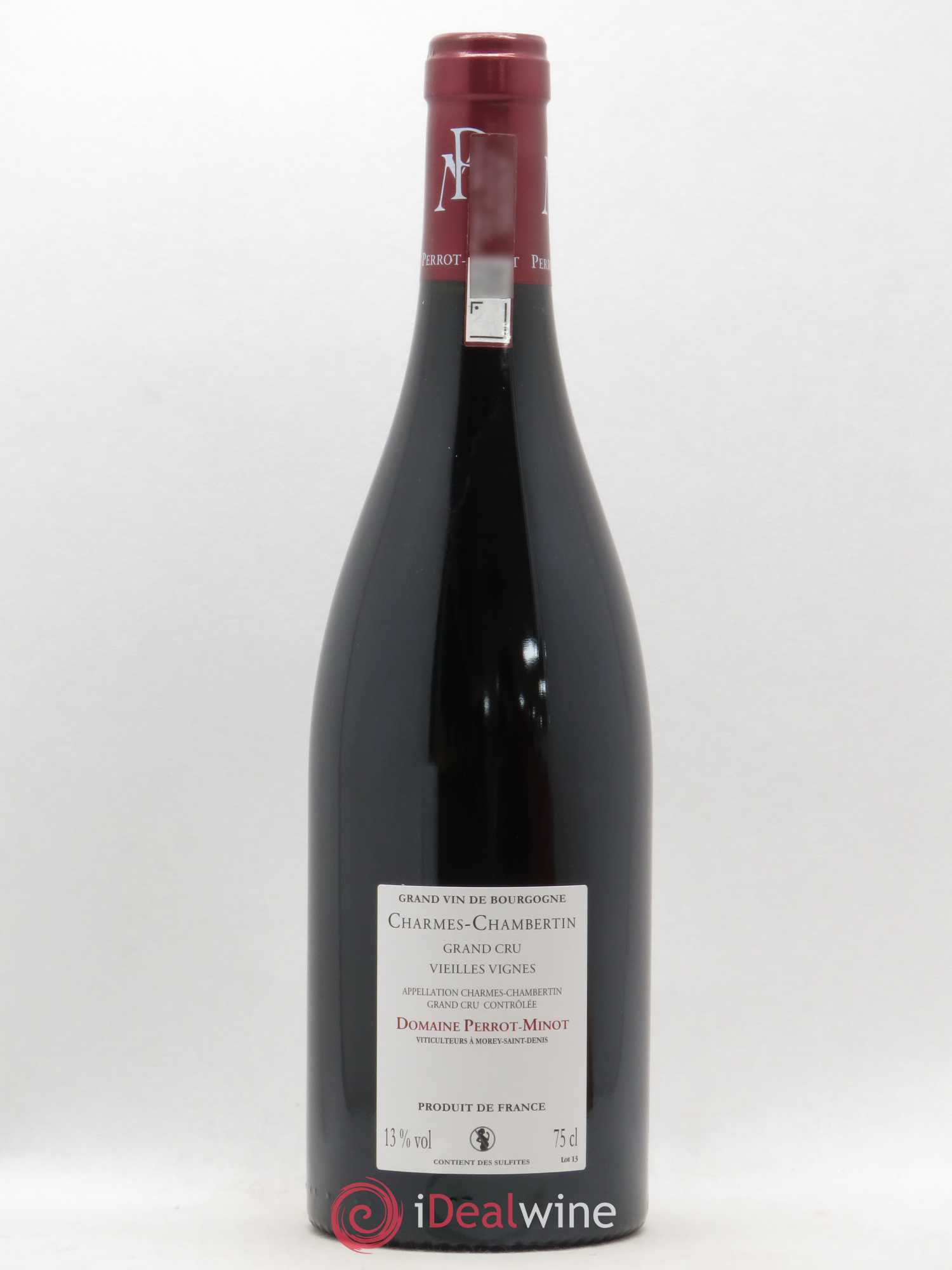Charmes-Chambertin Grand Cru Vieilles Vignes Perrot-Minot 2016 - Lot de 1 bouteille - 1