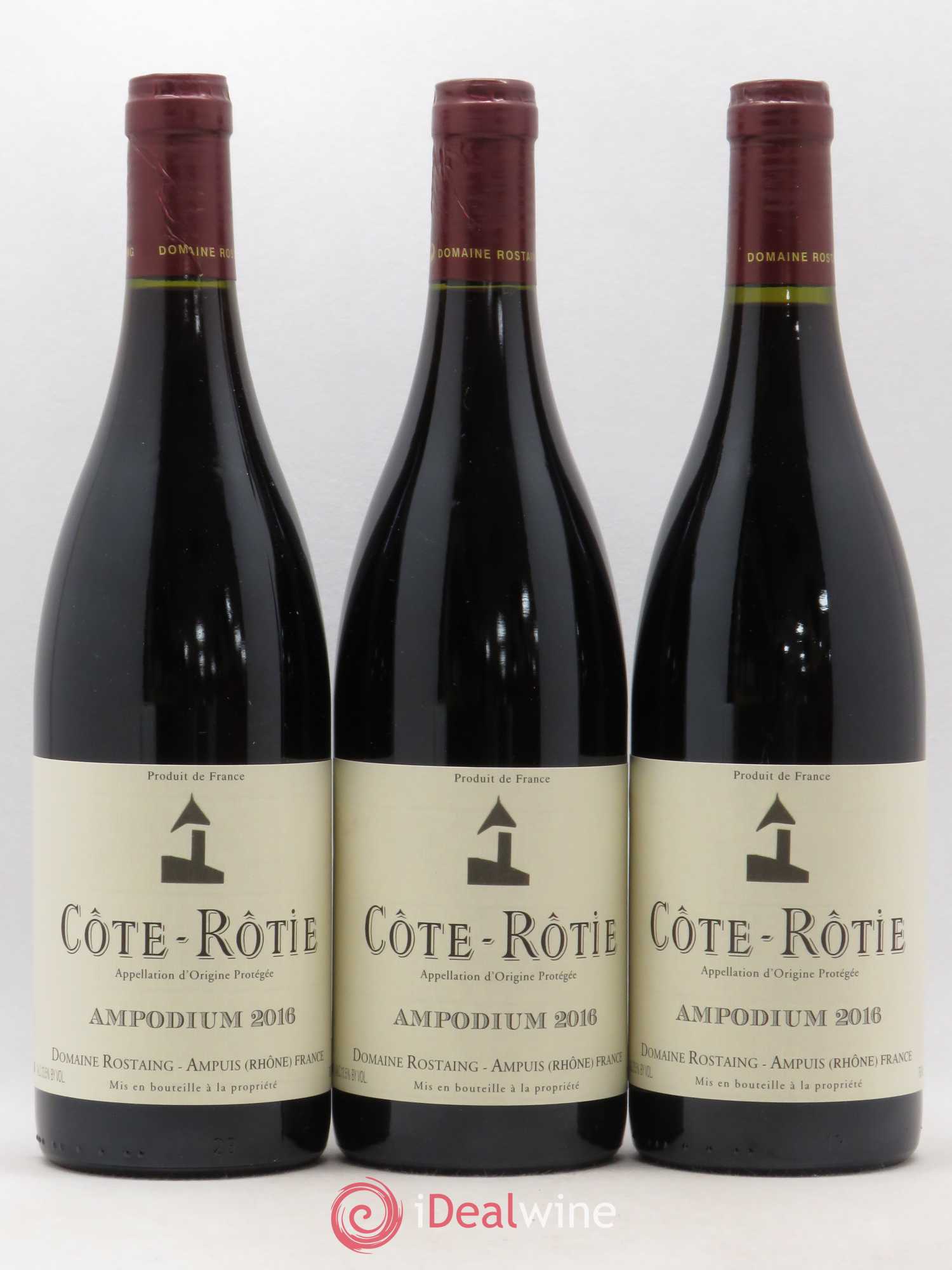 Côte-Rôtie Ampodium René Rostaing 2016 - Lotto di 3 bottiglie - 0