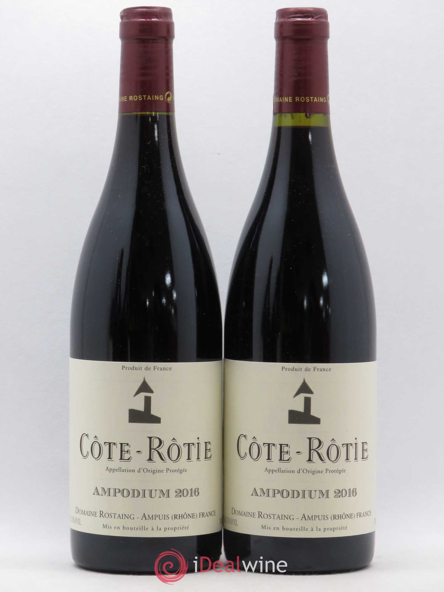 Côte-Rôtie Ampodium René Rostaing 2016 - Posten von 2 Flaschen - 0
