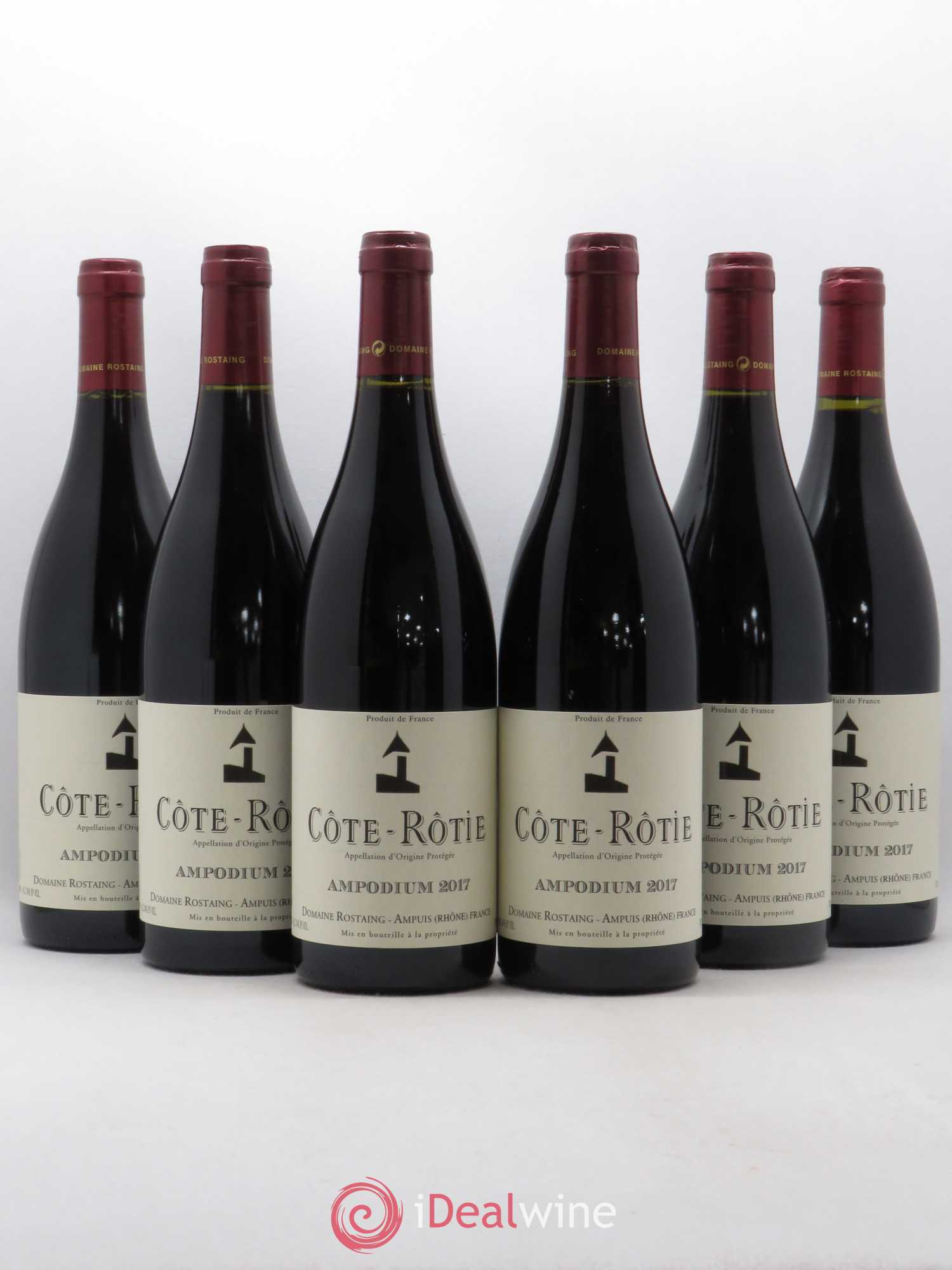 Côte-Rôtie Ampodium René Rostaing 2017 - Lot of 6 bottles - 0