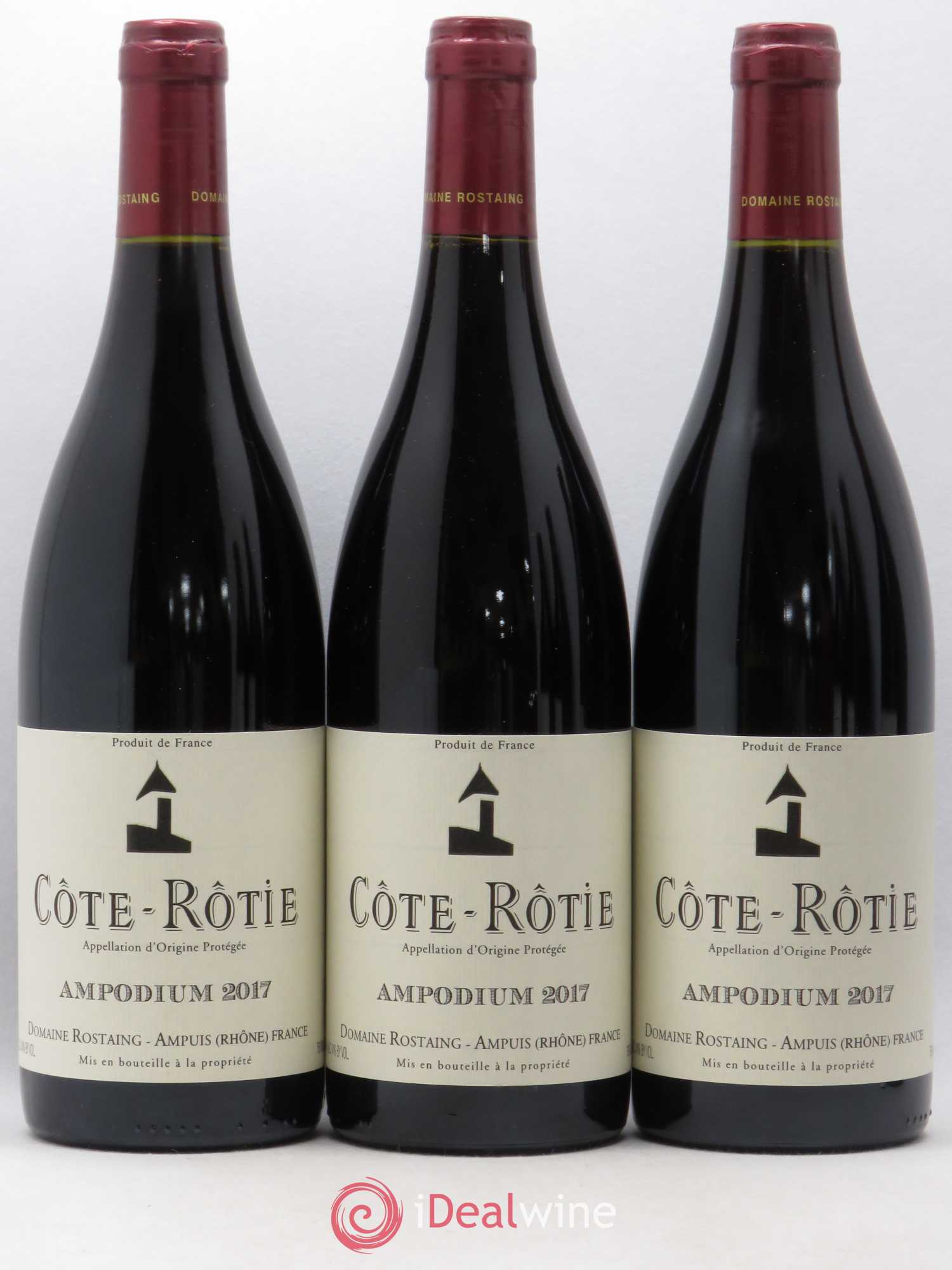 Côte-Rôtie Ampodium René Rostaing (sans prix de réserve) 2017 - Lot de 6 bouteilles - 1
