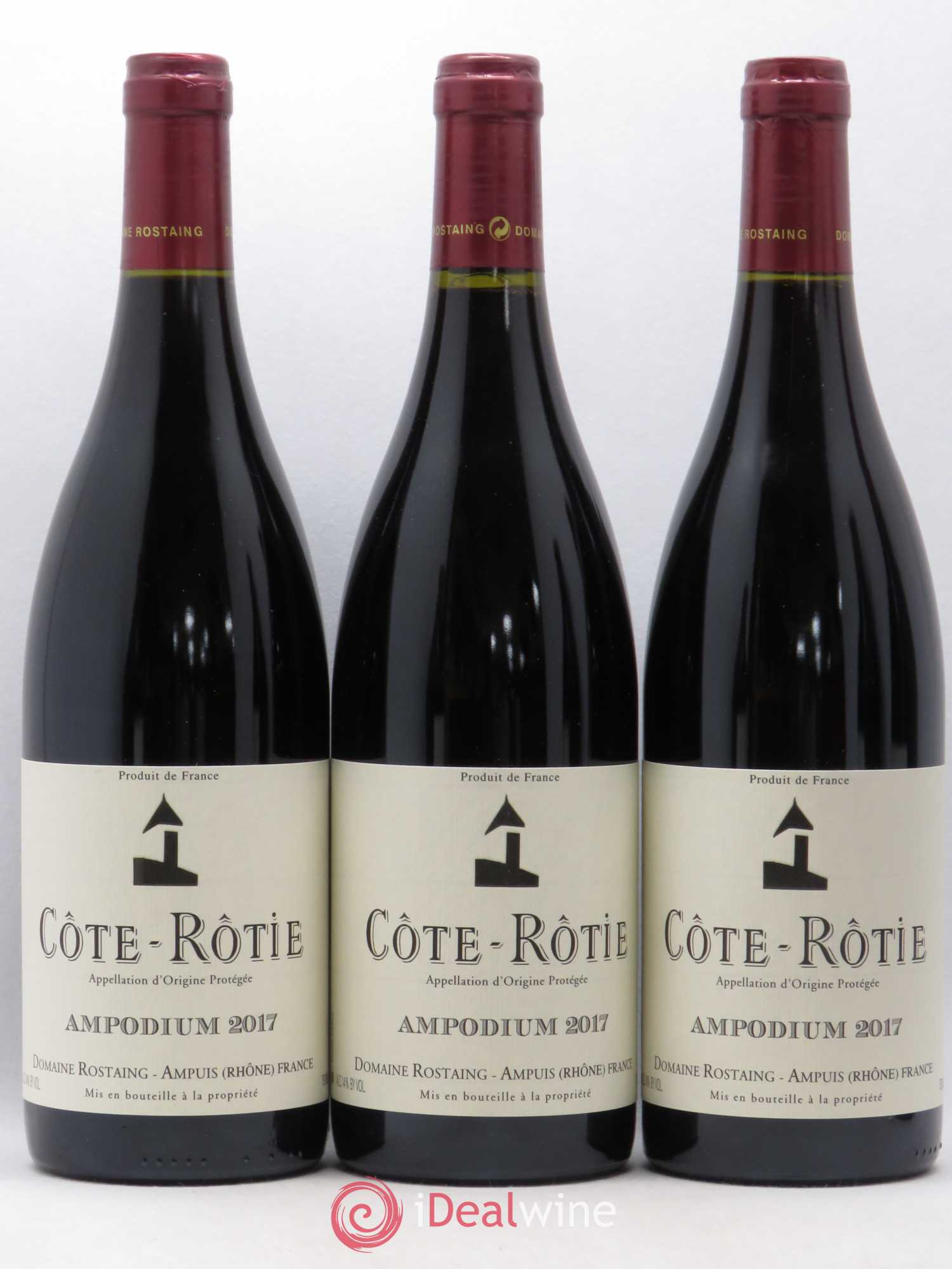 Côte-Rôtie Ampodium René Rostaing (sans prix de réserve) 2017 - Lot de 6 bouteilles - 2