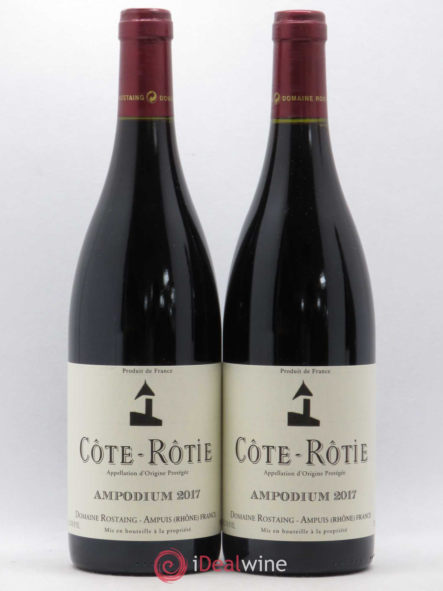 Côte-Rôtie Ampodium René Rostaing 2017 - Lot of 2 bottles - 0