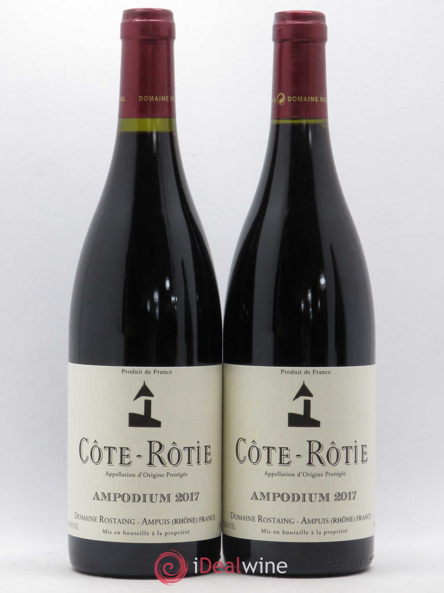 Côte-Rôtie Ampodium René Rostaing 2017 - Lot of 2 bottles - 0