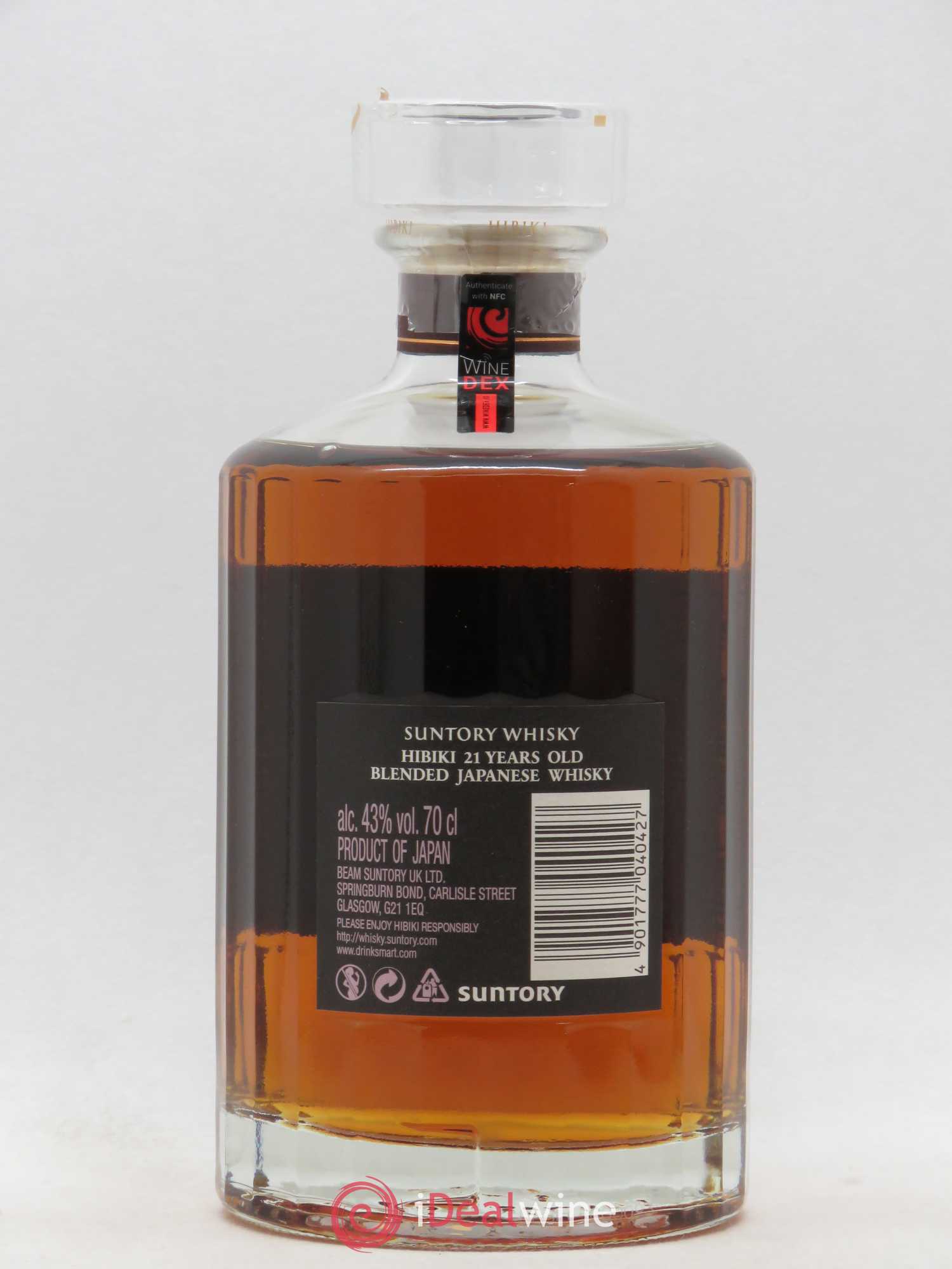 Whisky Hibiki 21 ans - Posten von 1 Flasche - 1
