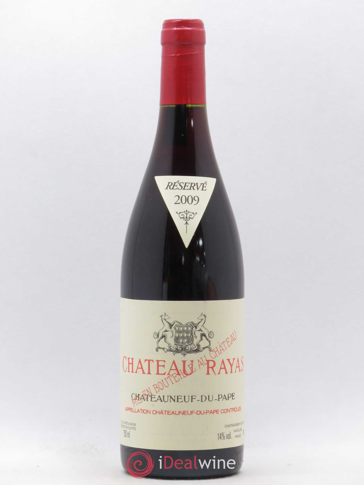 Châteauneuf-du-Pape Château Rayas Emmanuel Reynaud 2009 - Lot de 1 bouteille - 0