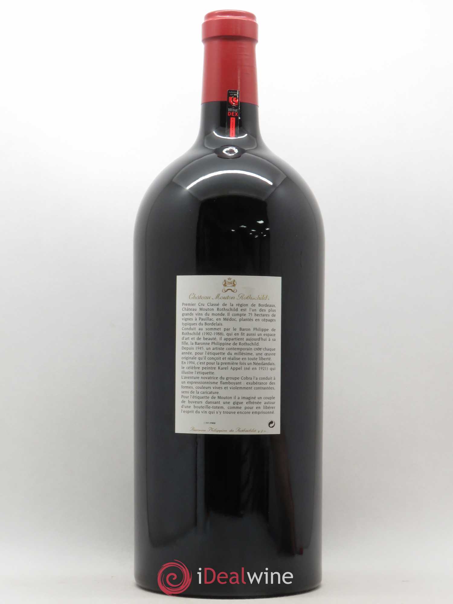 Château Mouton Rothschild 1994 赤ワイン Château Mouton Rothschild 1994 | Laguna Cellar - Bordeaux & Beyond