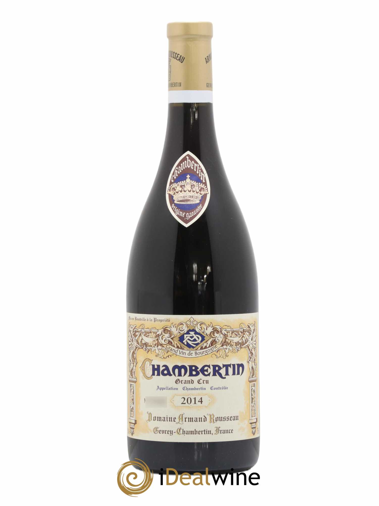 Chambertin Grand Cru Armand Rousseau (Domaine) 2014 - Lot de 1 bouteille - 0