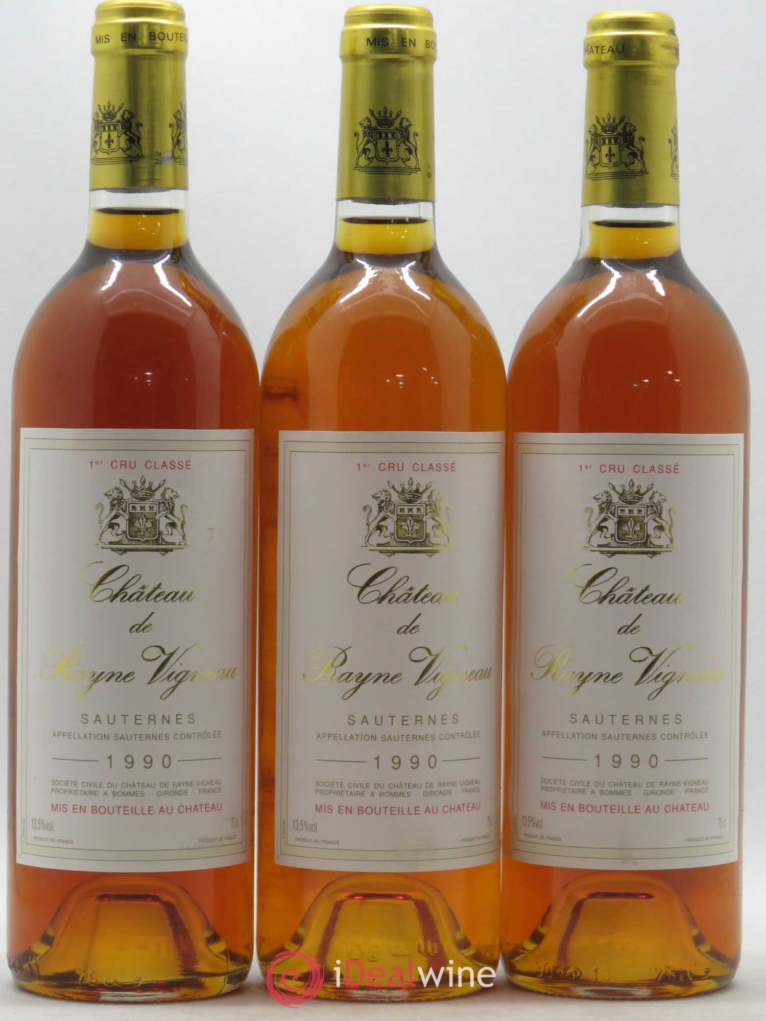 Château de Rayne Vigneau 1er Grand Cru Classé 1990 - Lotto di 12 bottiglie - 3