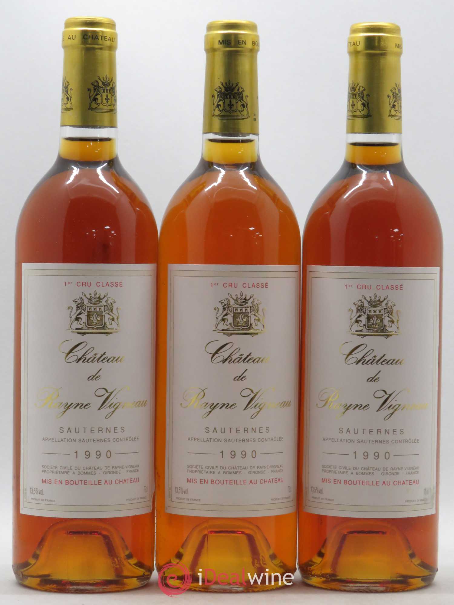 Château de Rayne Vigneau 1er Grand Cru Classé 1990 - Lotto di 12 bottiglie - 4