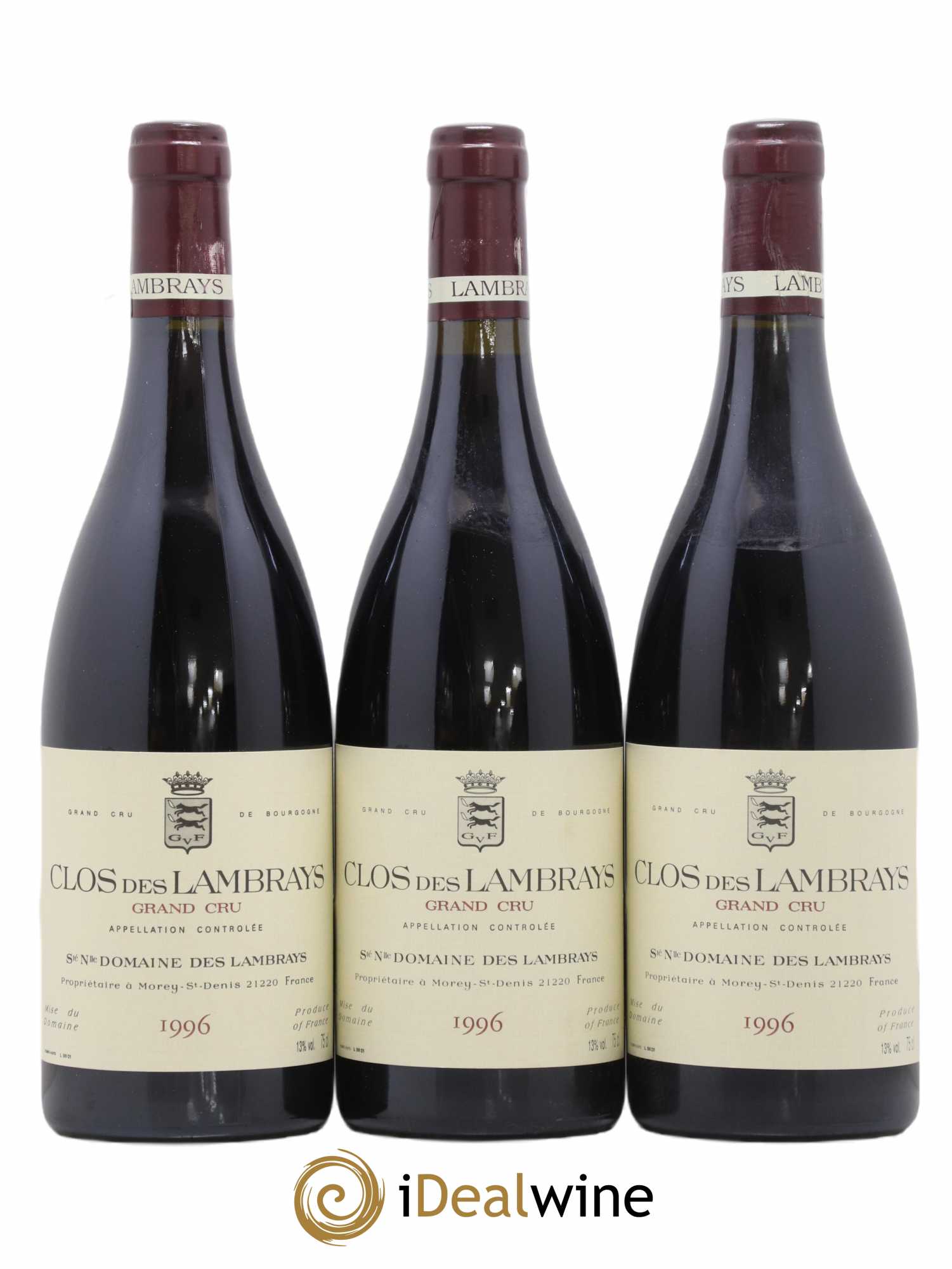 Clos des Lambrays Grand Cru Domaine des Lambrays 1996 - Lot de 6 bouteilles - 1
