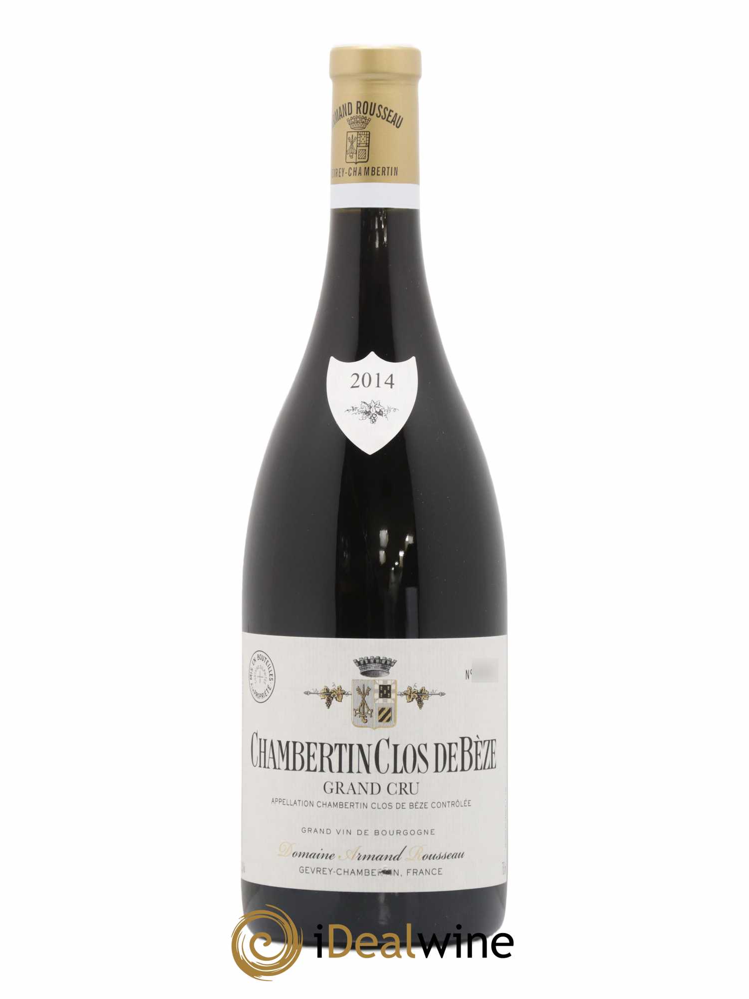 Chambertin Clos de Bèze Grand Cru Armand Rousseau (Domaine) 2014 - Lot de 1 bouteille - 0