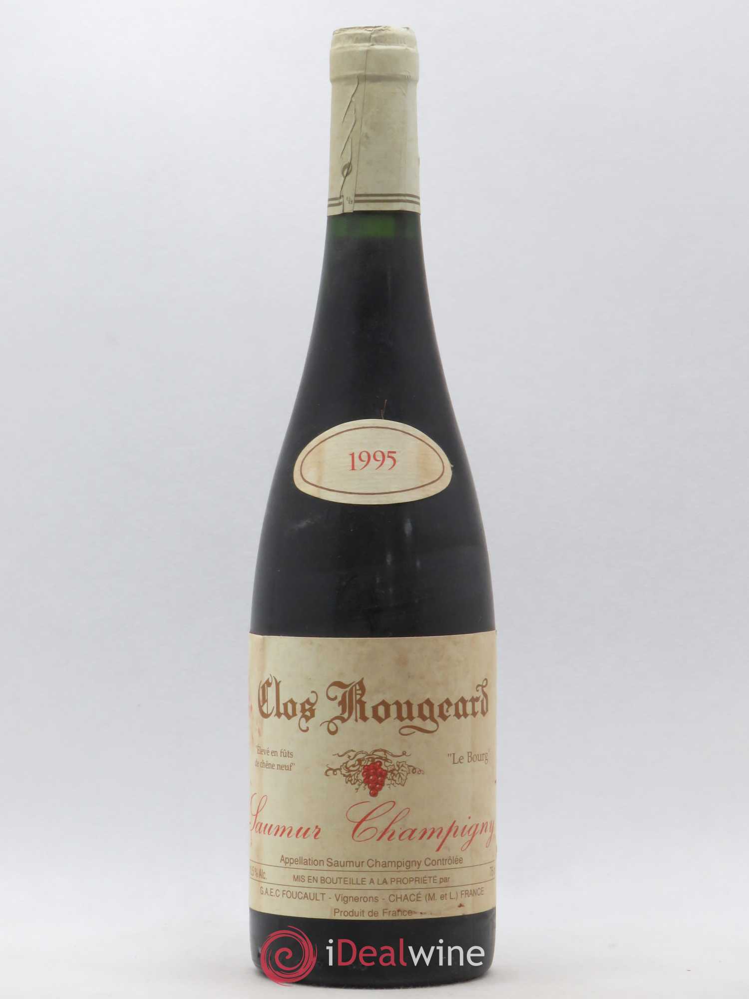 Saumur-Champigny Le Bourg Clos Rougeard 1995 - Lot de 1 bouteille - 0