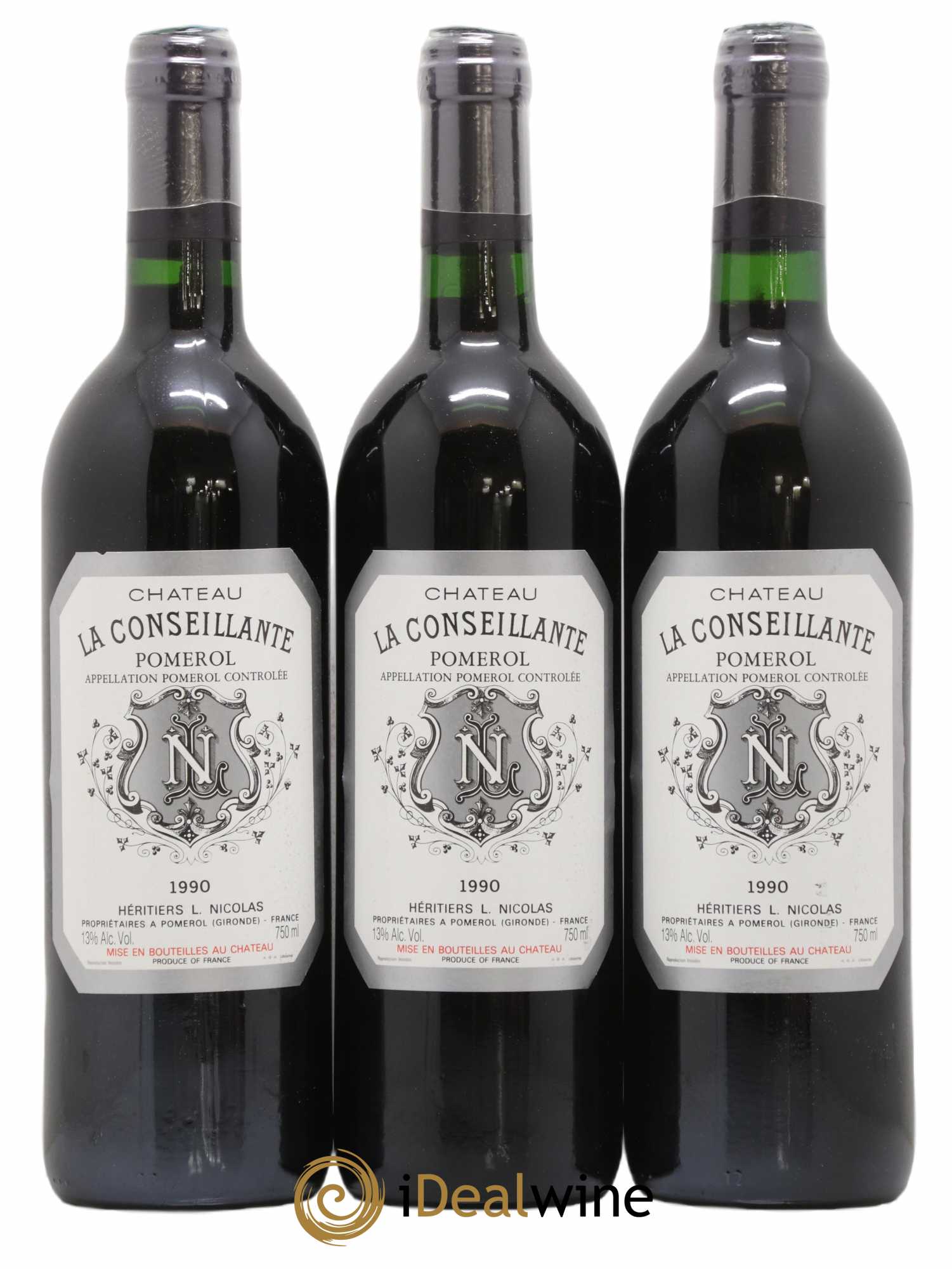 Château la Conseillante 1990 - Lot de 12 bouteilles - 1