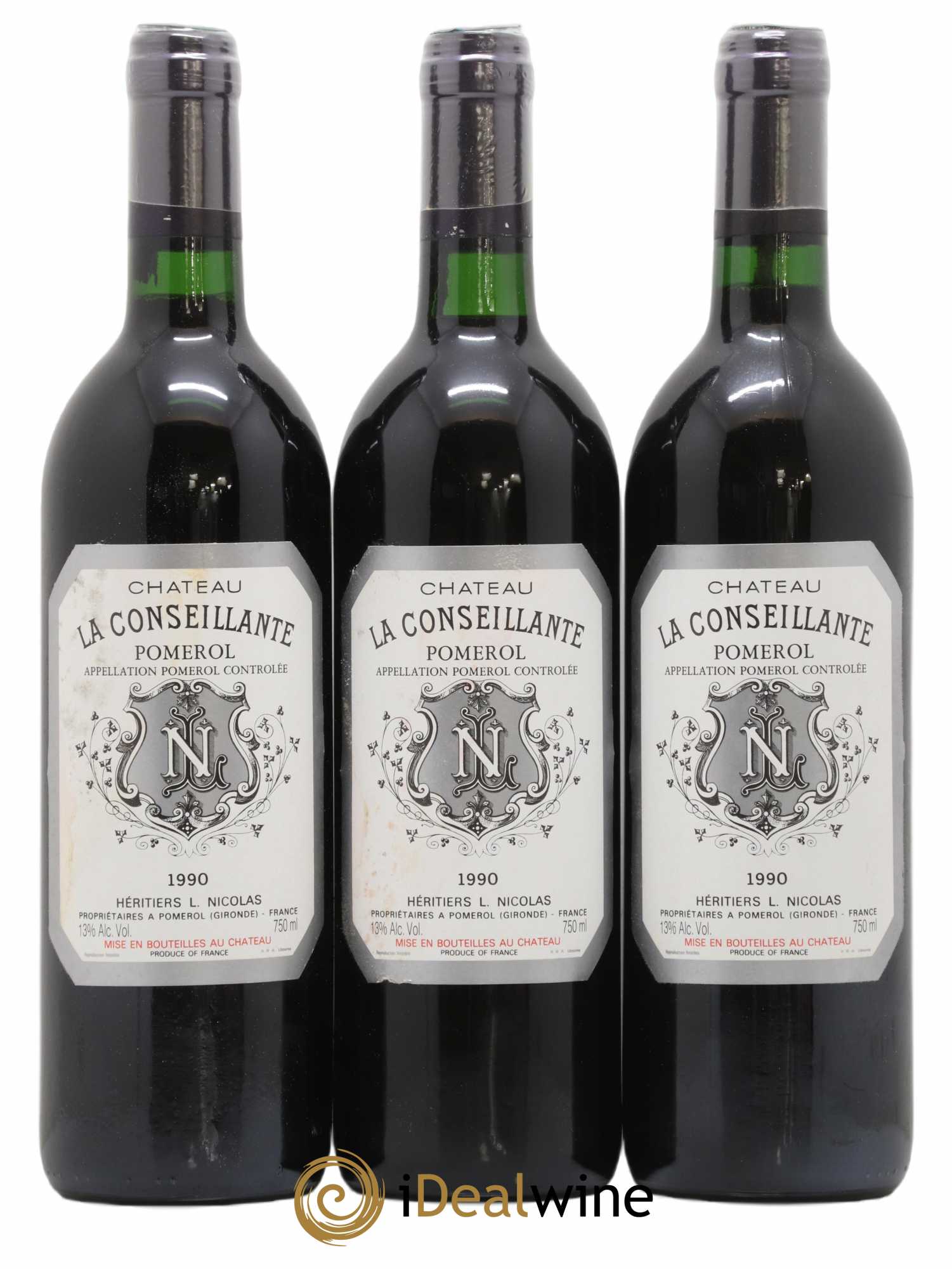 Château la Conseillante 1990 - Lot de 12 bouteilles - 4