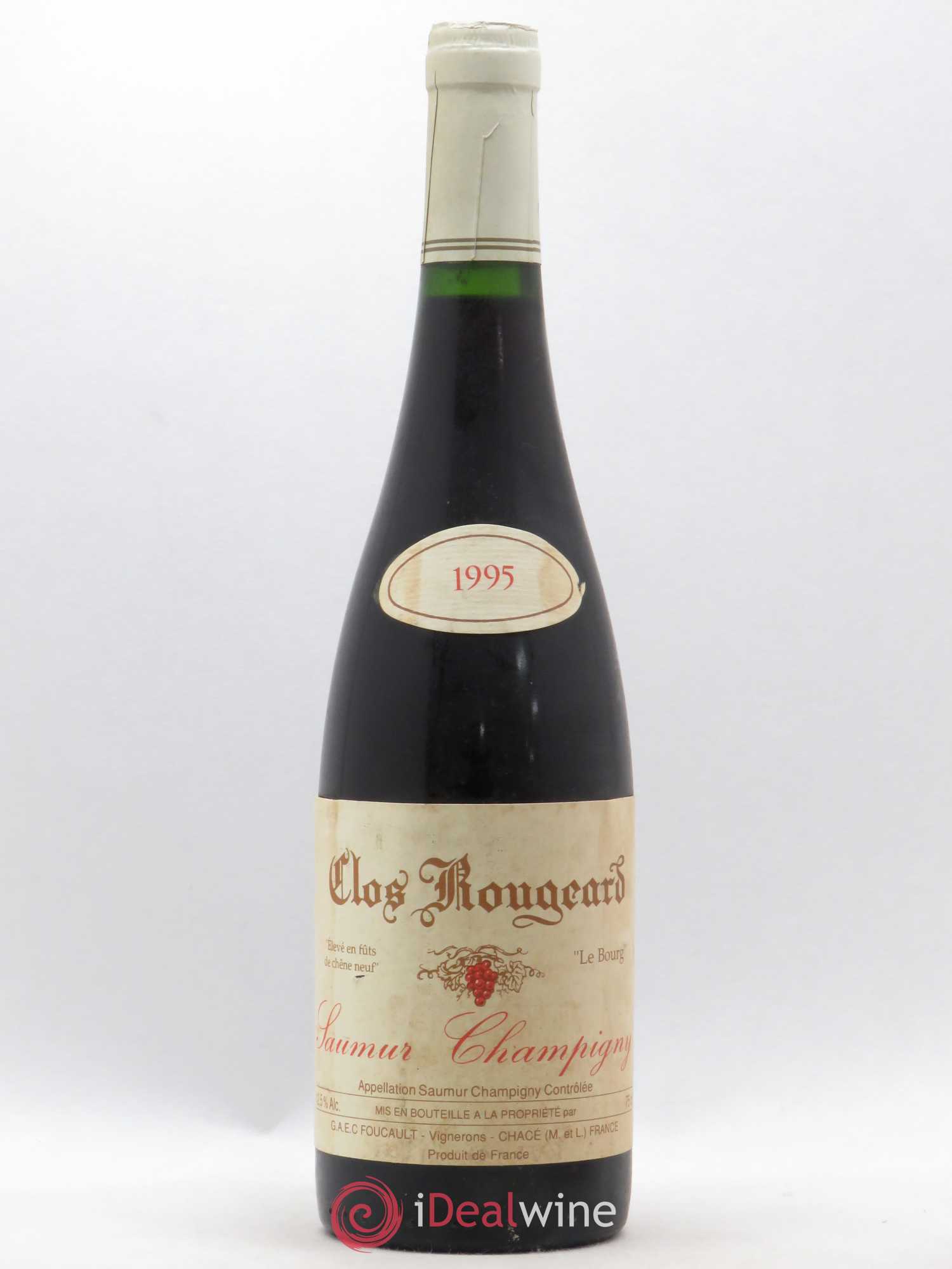 Saumur-Champigny Le Bourg Clos Rougeard 1995 - Lot de 1 bouteille - 0