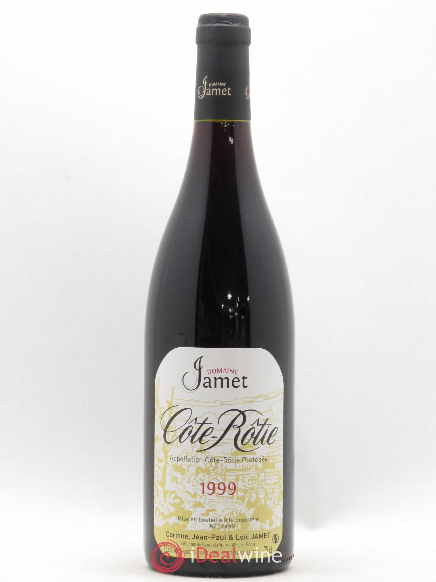 Côte-Rôtie Jamet (Domaine) 1999 - Lot de 1 bouteille - 0
