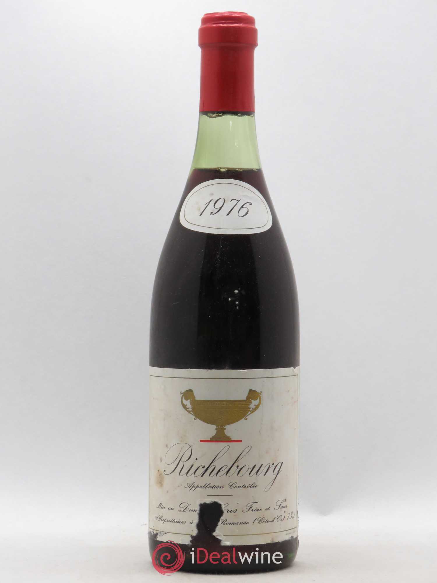 Richebourg Grand Cru Gros Frère & Soeur 1976 - Lot of 1 bottle - 0
